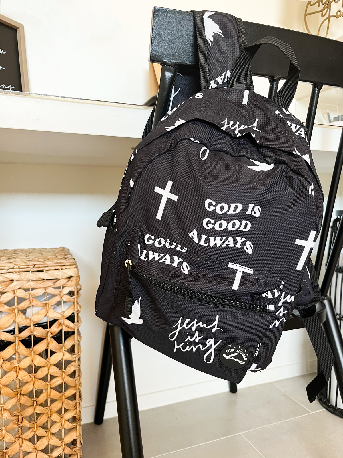 Jesus is King Mini Backpack