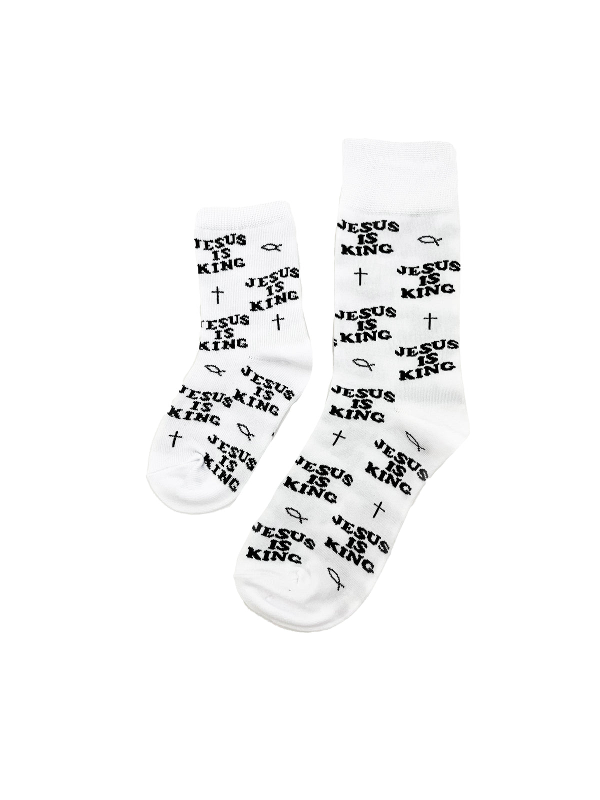 Jesus is King Matching Socks