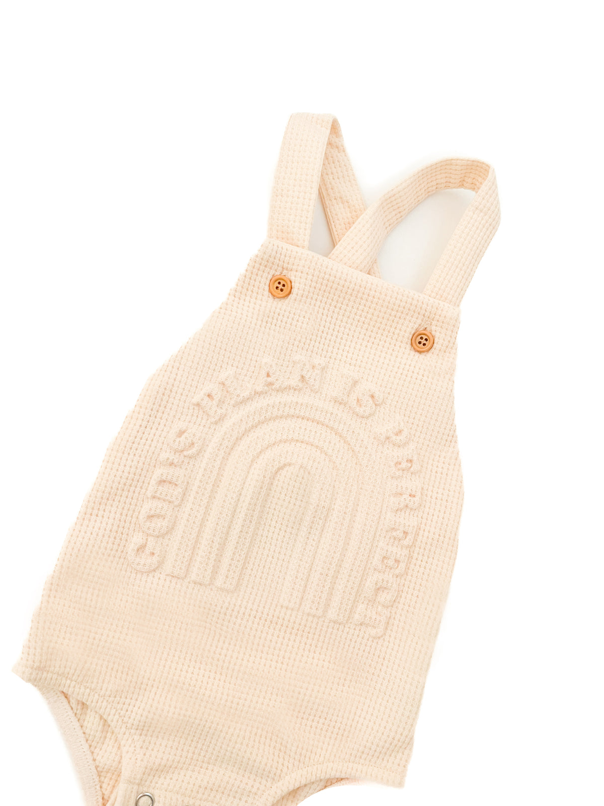 God's Plan is Perfect Waffle Romper