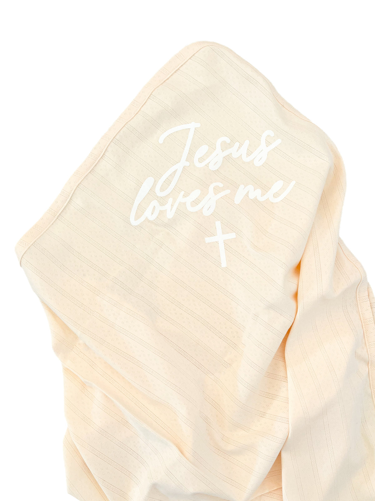 Jesus Loves Me Bodysuit & Swaddle 2 Piece Set