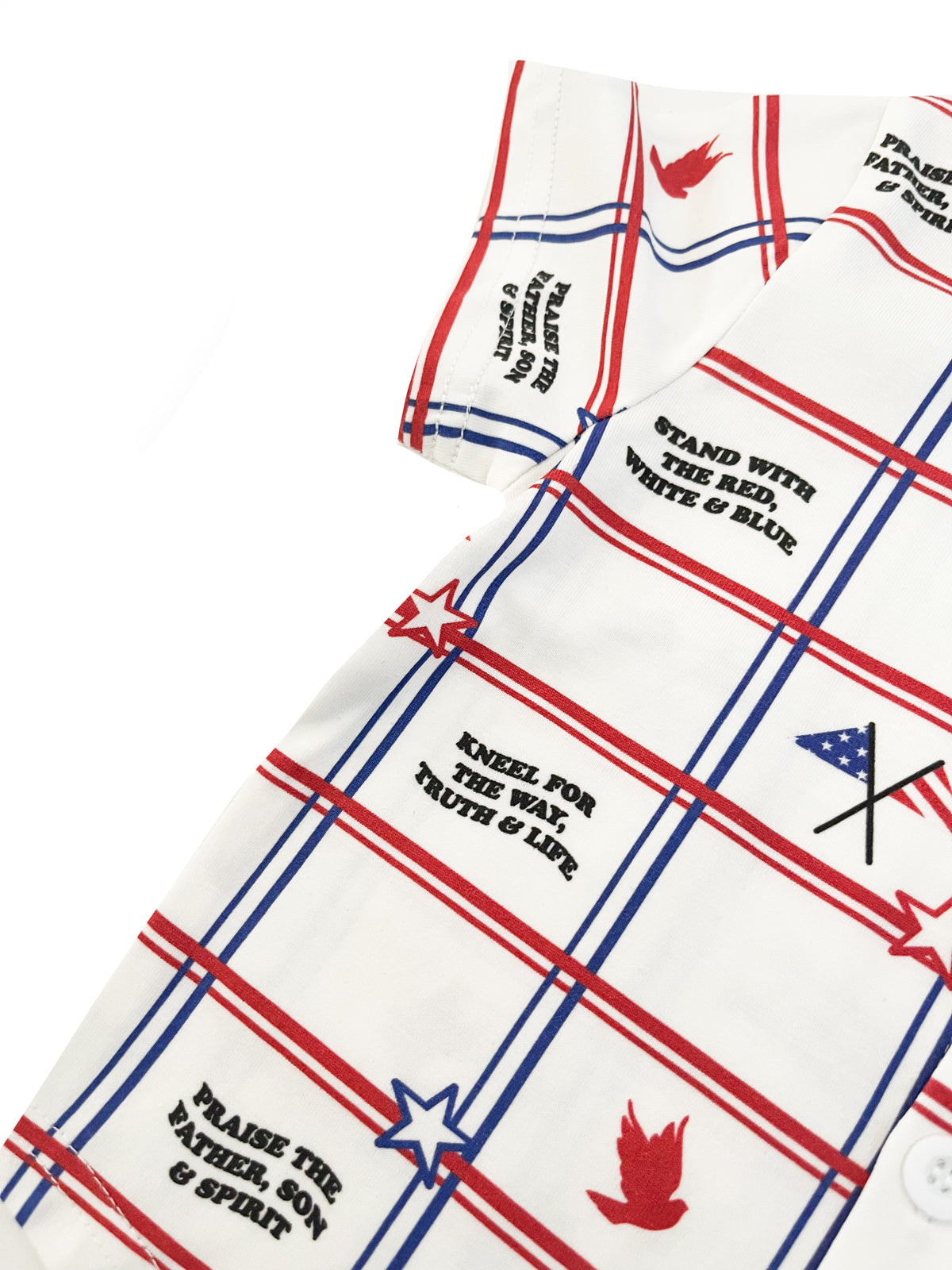 Praise the Father, Son & Spirit Collared Shirt