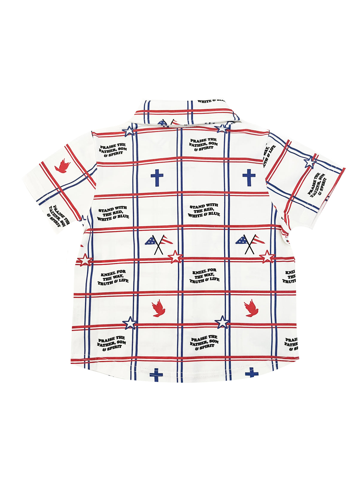 Praise the Father, Son & Spirit Collared Shirt