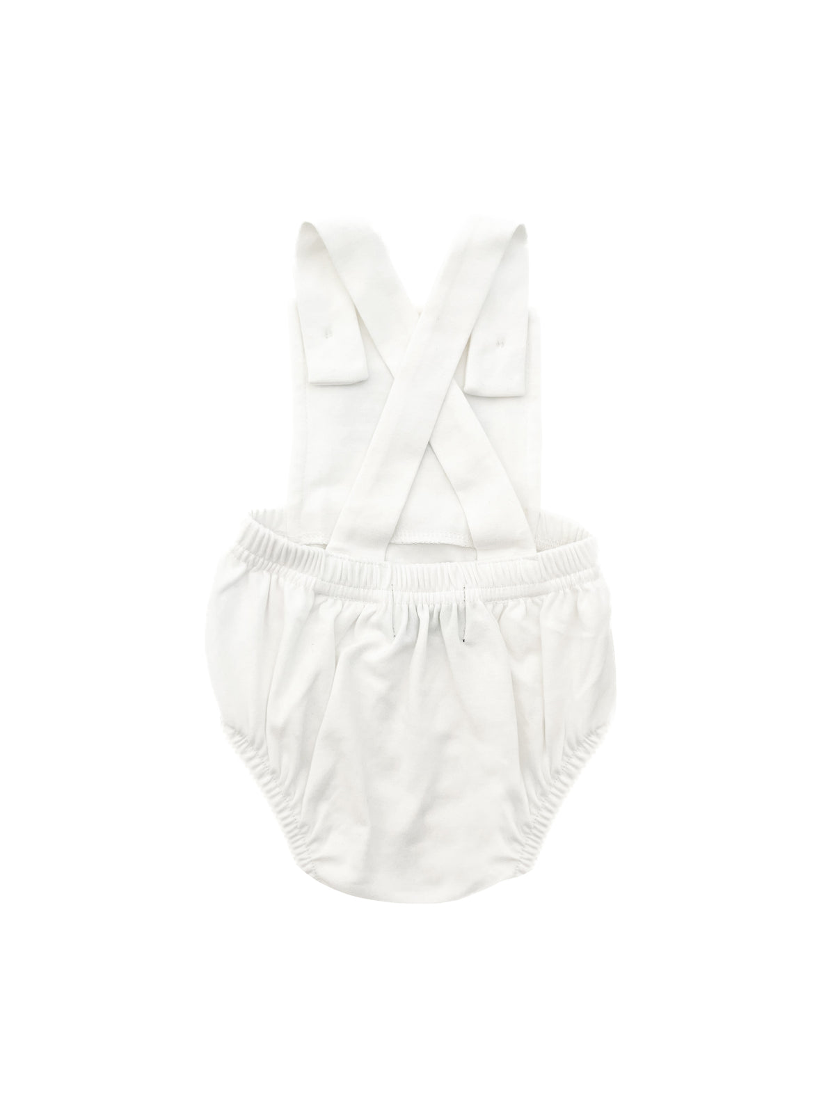Jesus Loves Me This I Know Embroidered Romper
