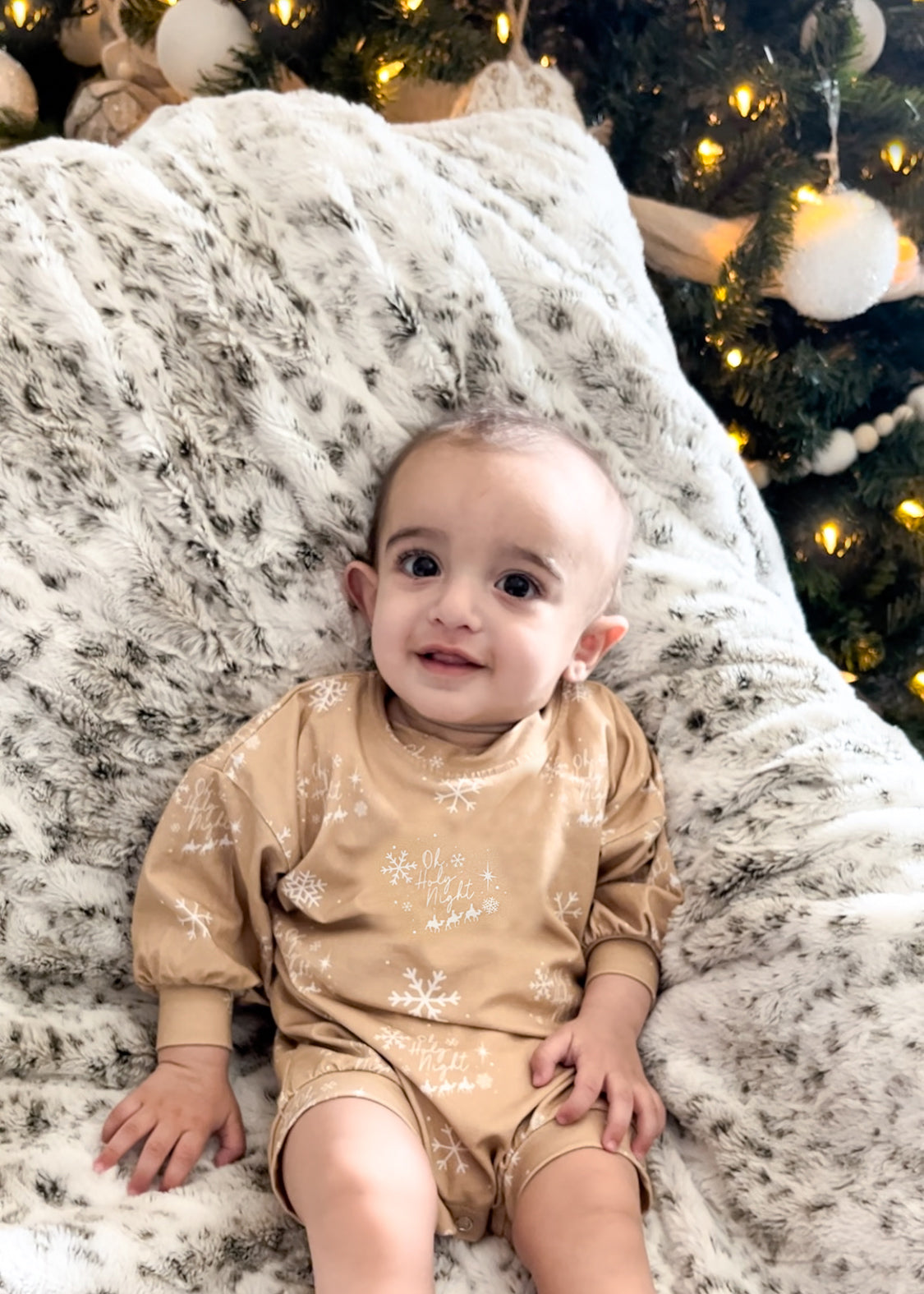LAST CHANCE*** Oh Holy Night Bubble Jumpsuit
