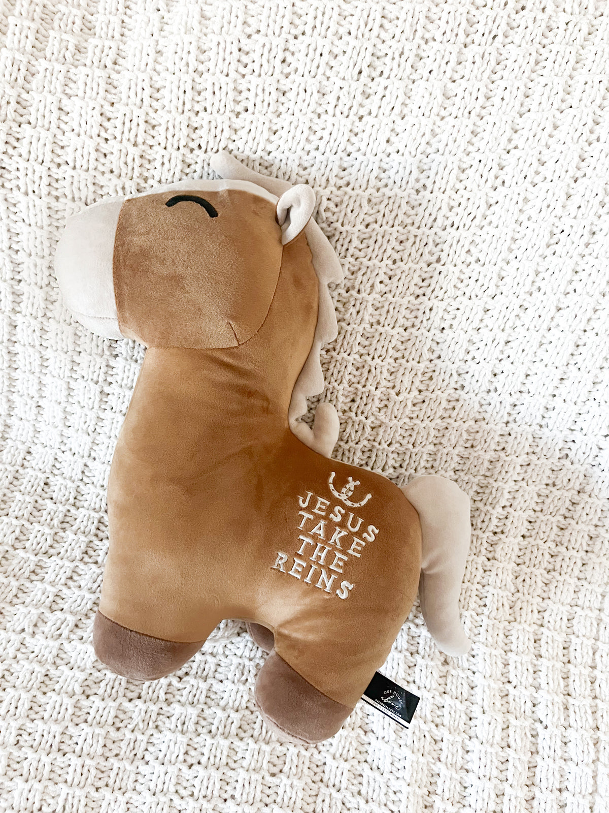 Jesus Take the Reins Horse Stuffy