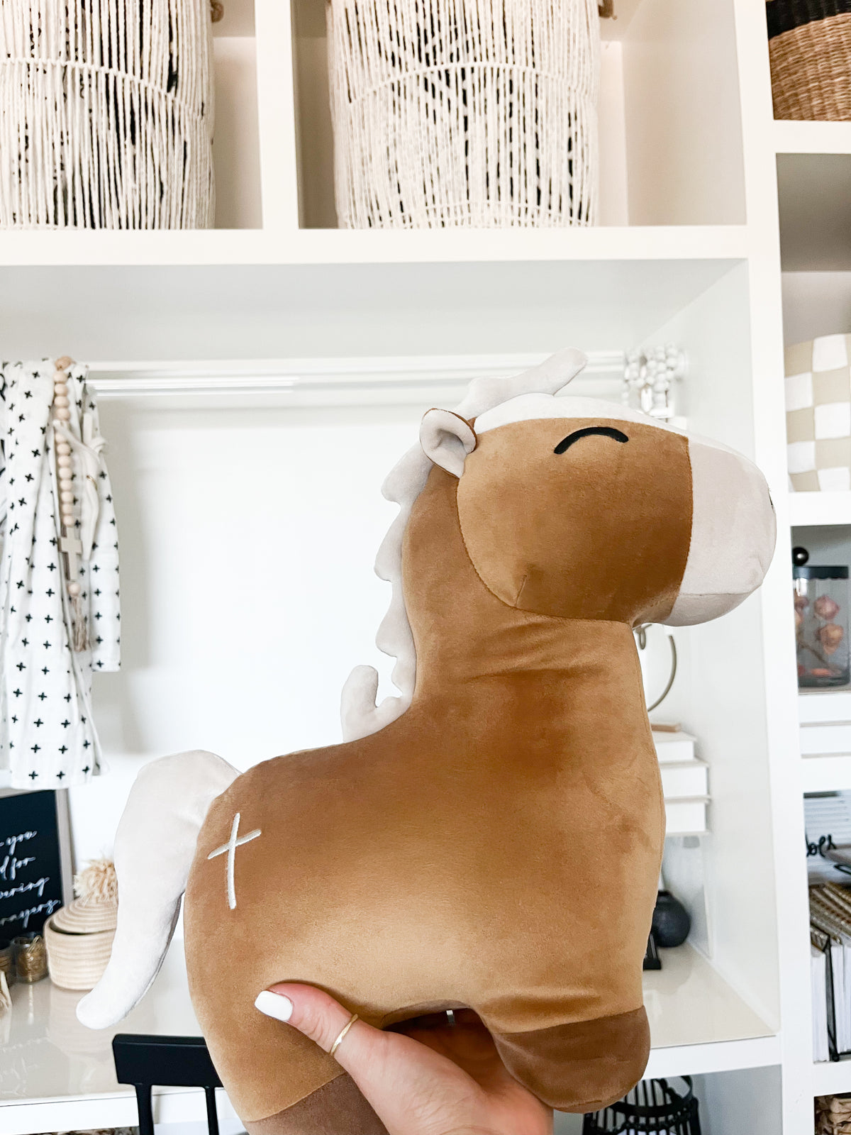 Jesus Take the Reins Horse Stuffy