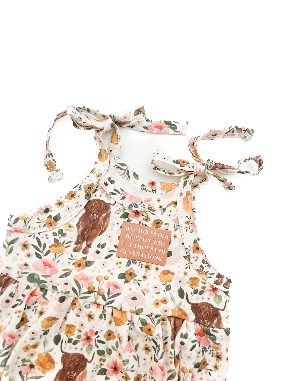 May His Favor Highlander Romper