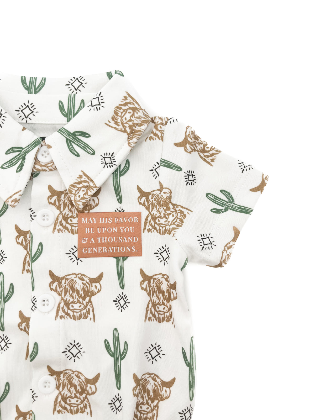 May His Favor Highlander Collard Jumpsuit