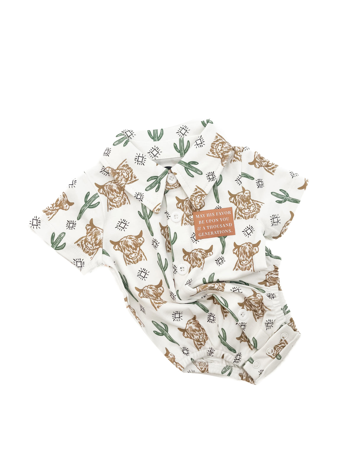 May His Favor Highlander Collard Jumpsuit