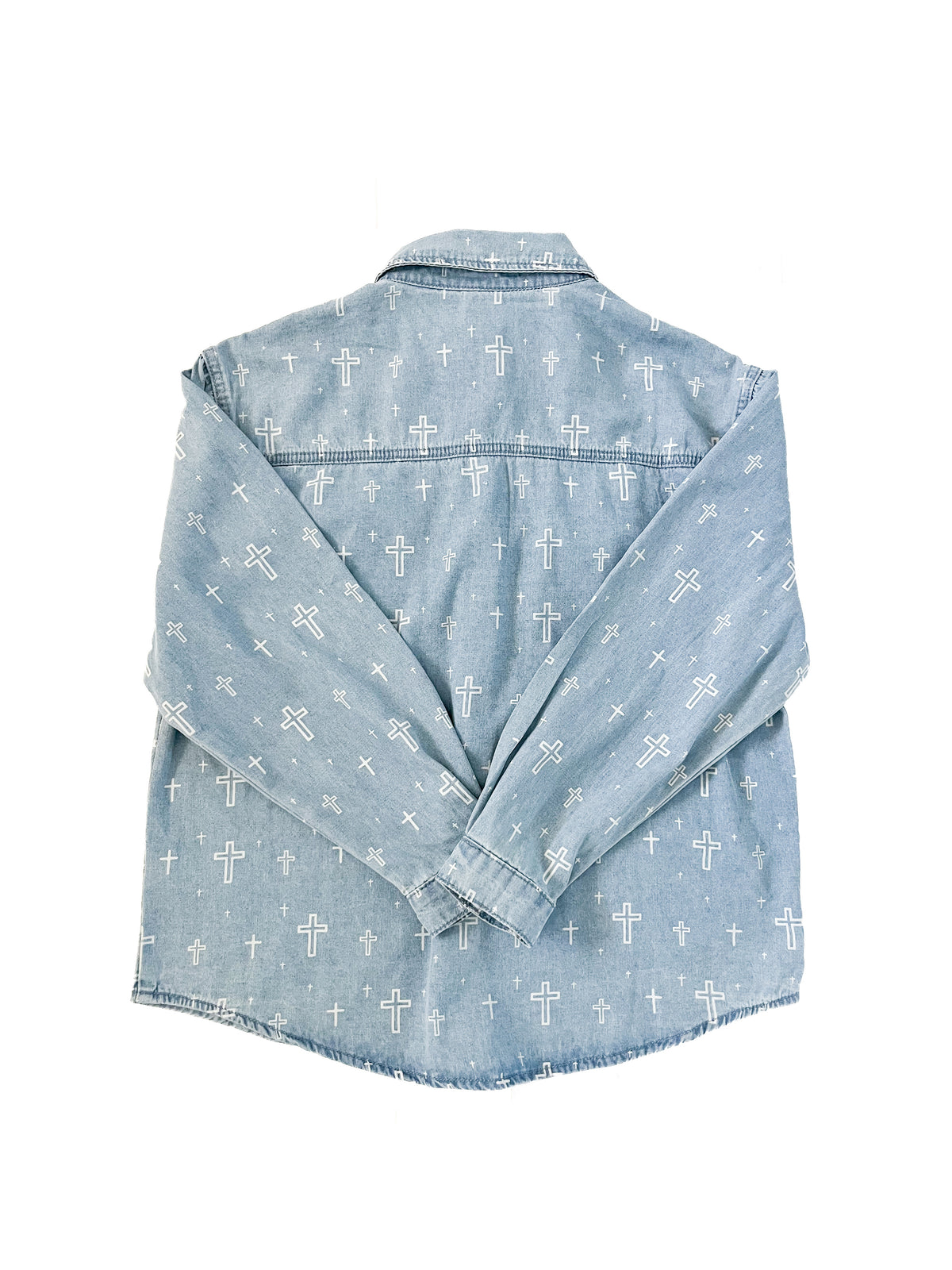 Holy Forever Oversized Denim Shirt