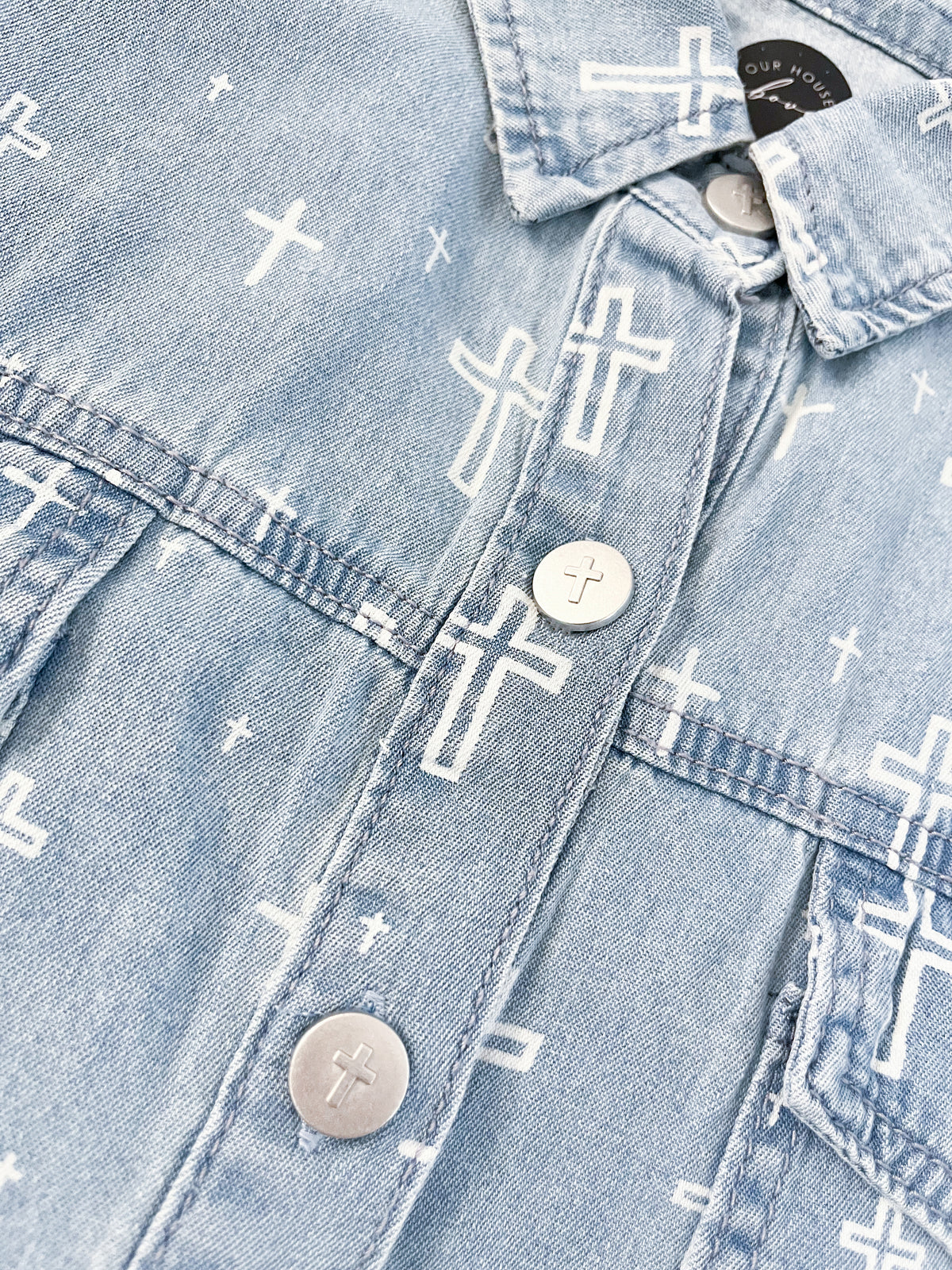 Holy Forever Oversized Denim Shirt