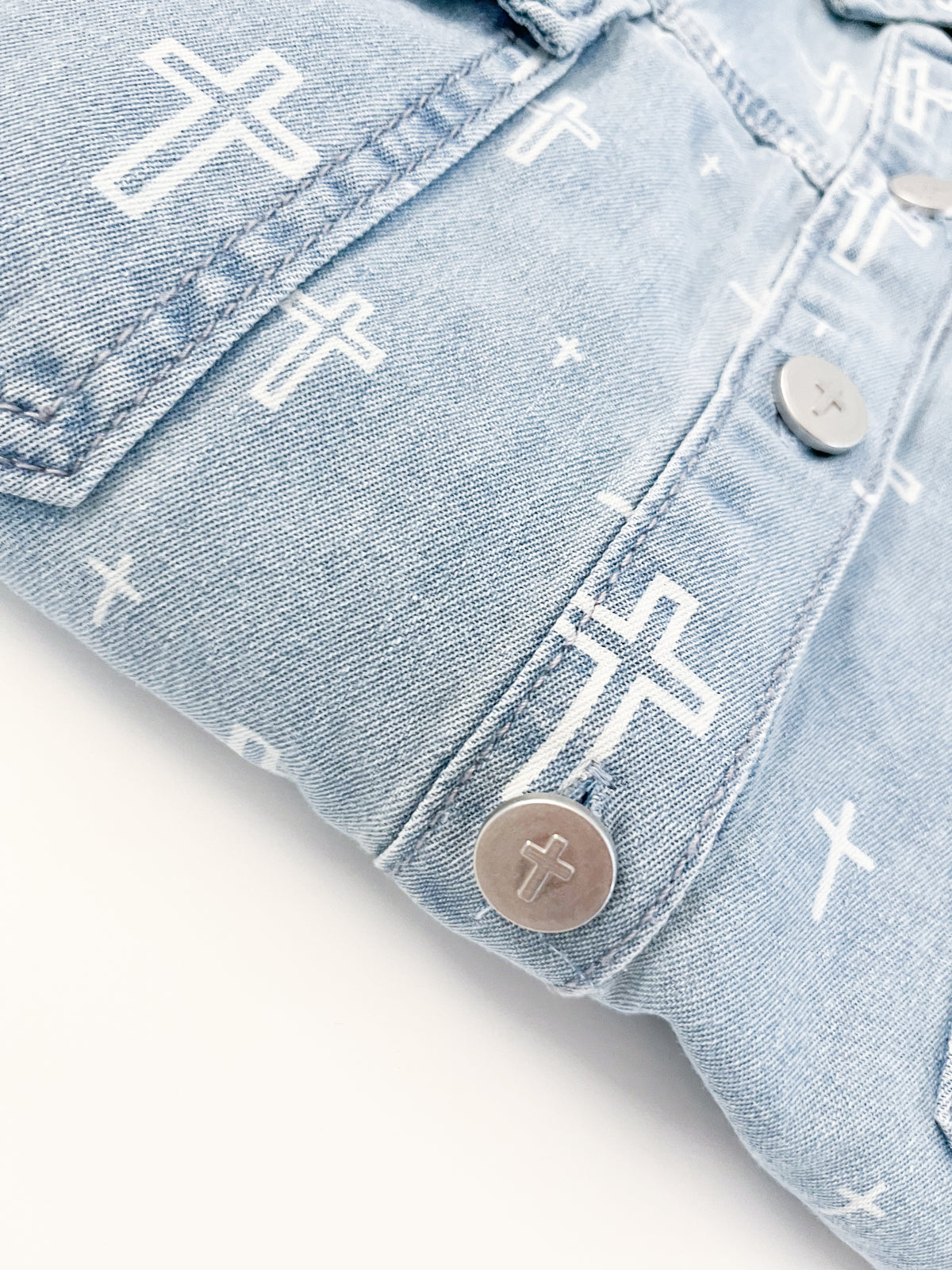 Holy Forever Oversized Denim Shirt