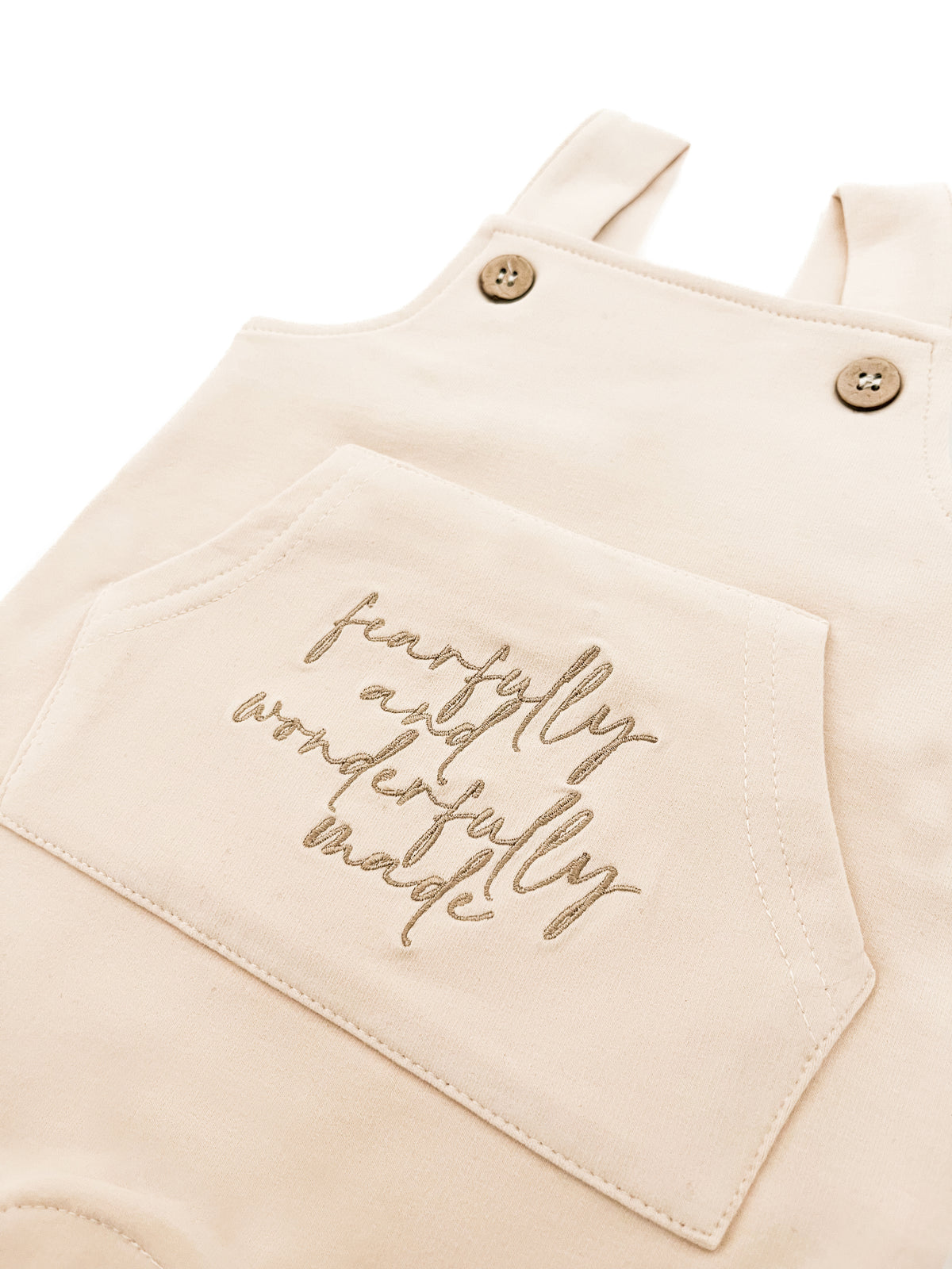 Fearfully & Wonderfully Made Embroidered Overalls