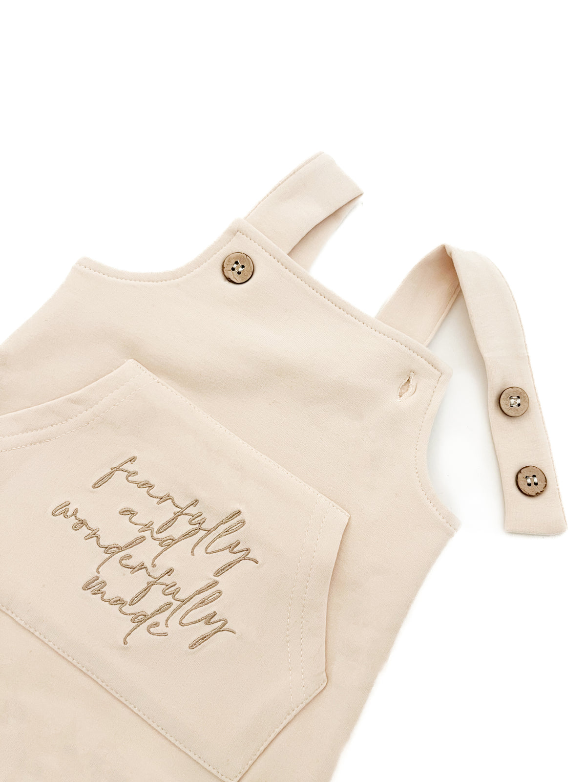 Fearfully & Wonderfully Made Embroidered Overalls