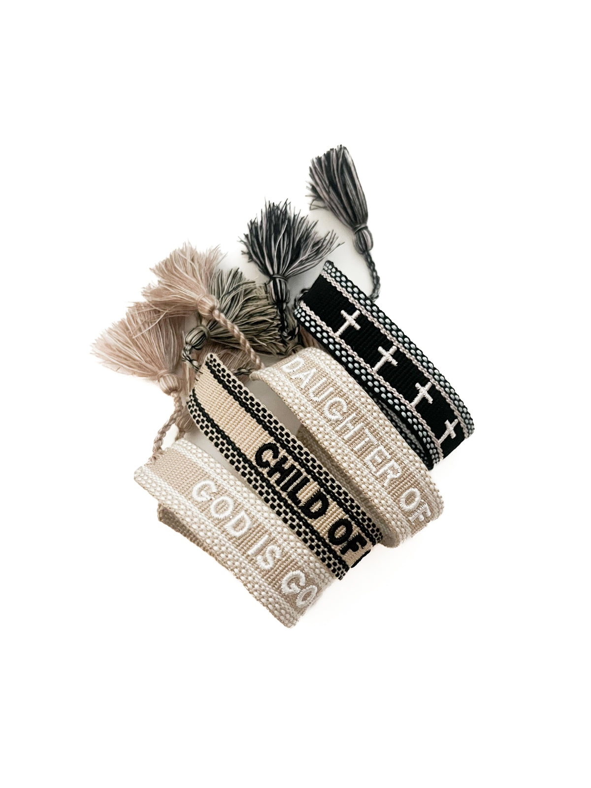 Words of God Woven Bracelets