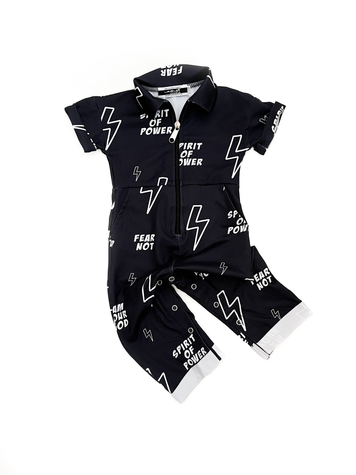 Fear Not Lightning Bolt Jumpsuit