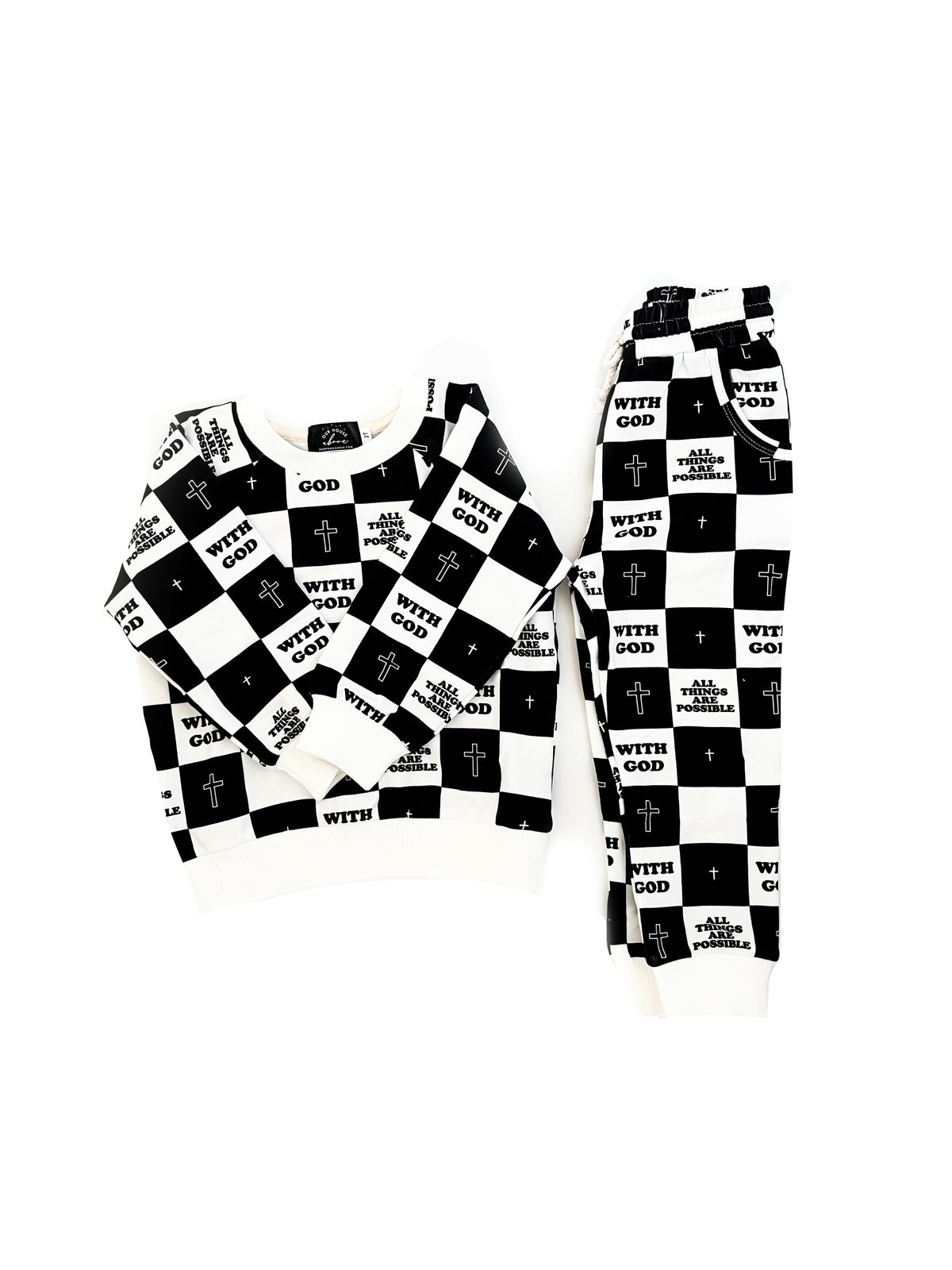 With God All Things Are Possible Sweat Suit