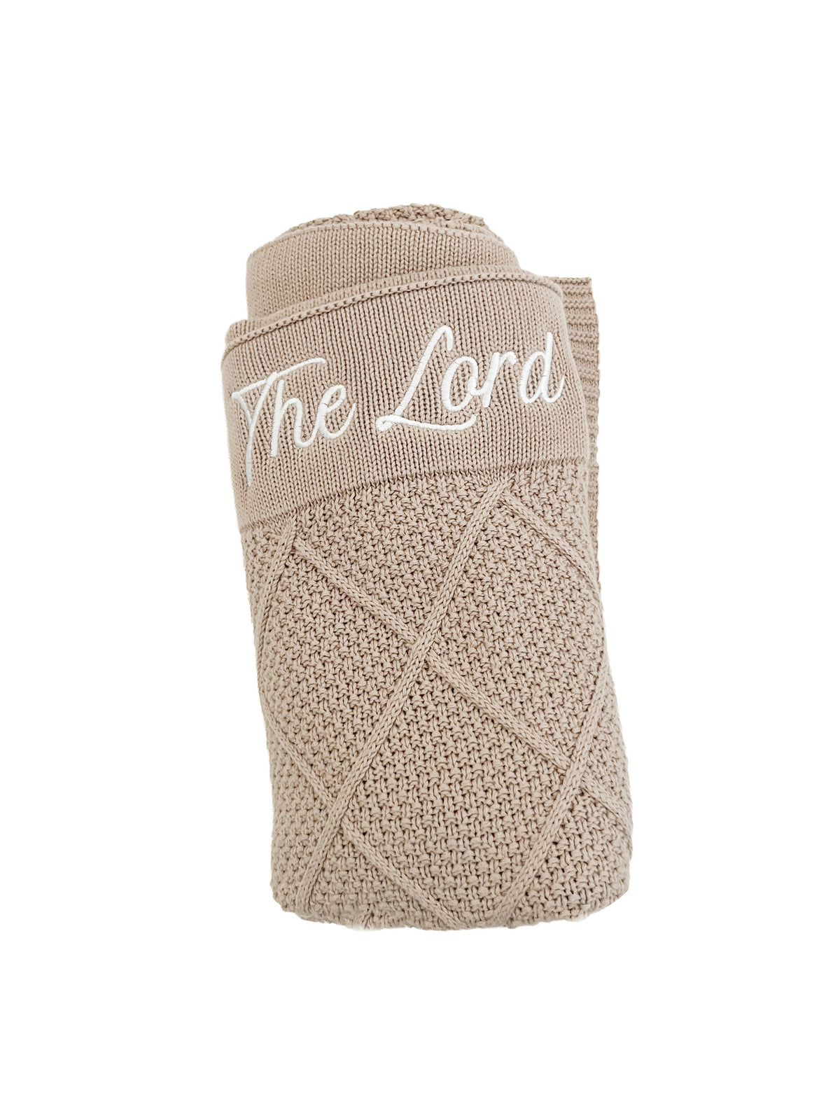 The Lord Bless You & Keep You Embroidered Blanket