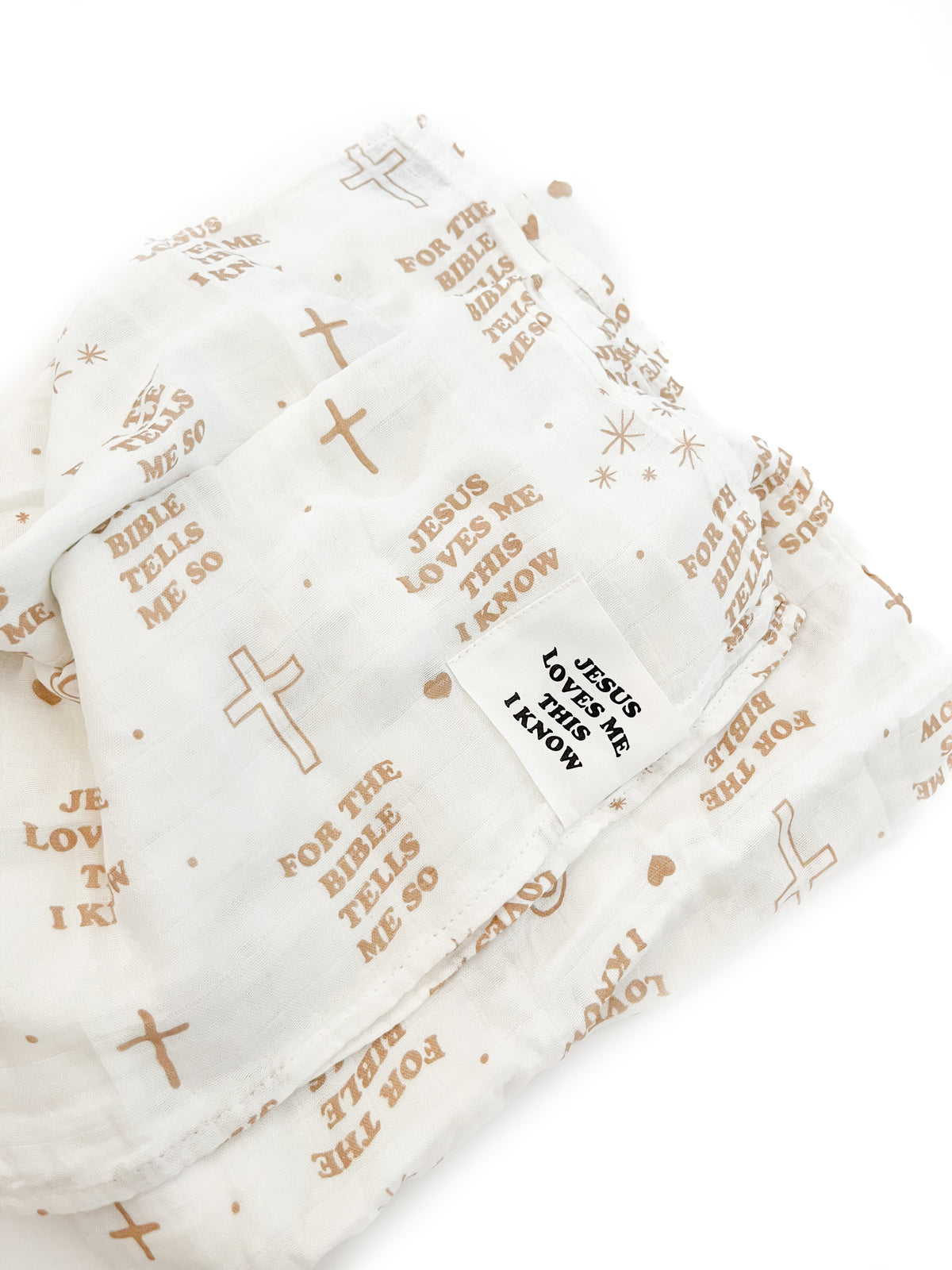 Jesus Loves Me This I Know Swaddle Blanket