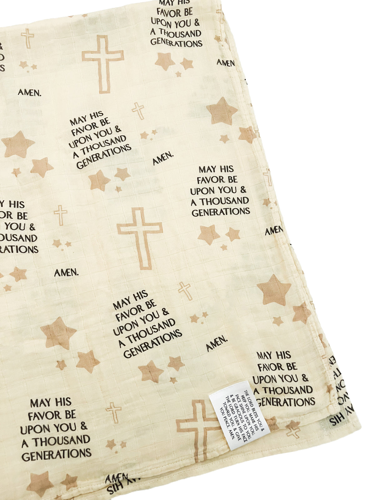 May His Favor Swaddle Blanket
