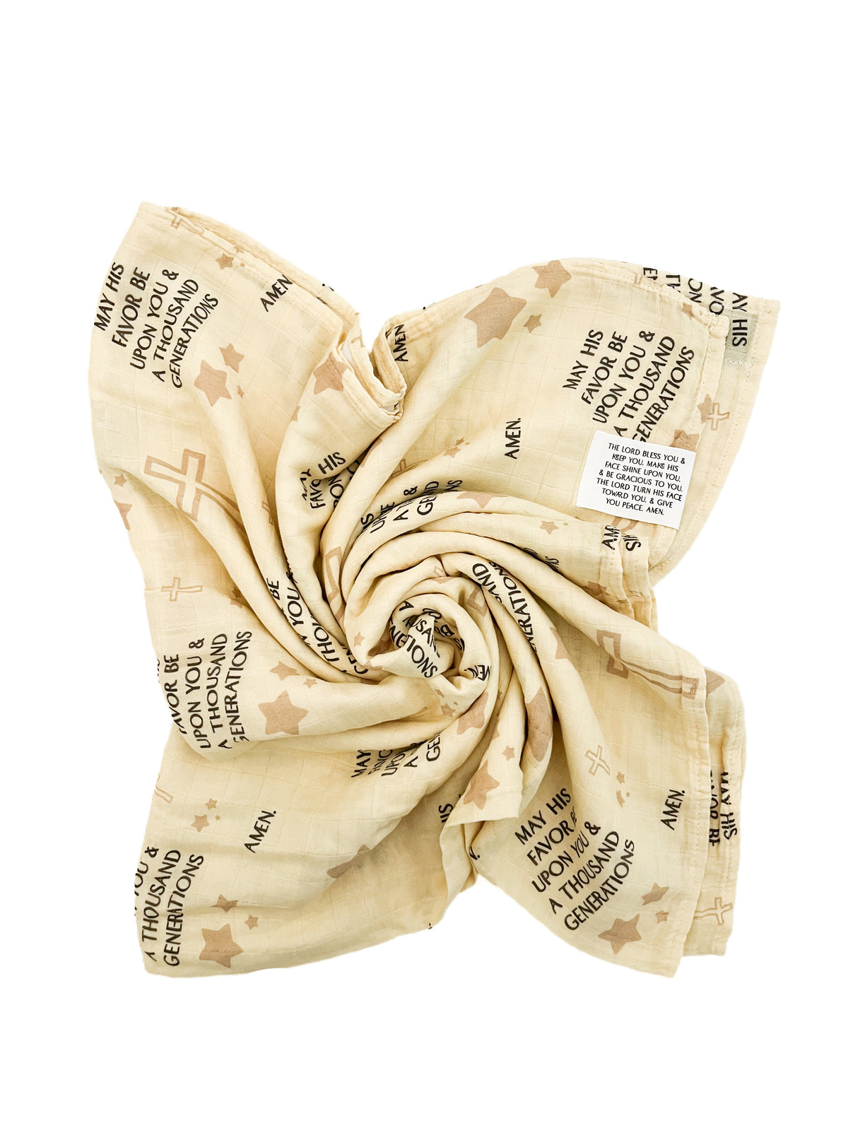 May His Favor Swaddle Blanket
