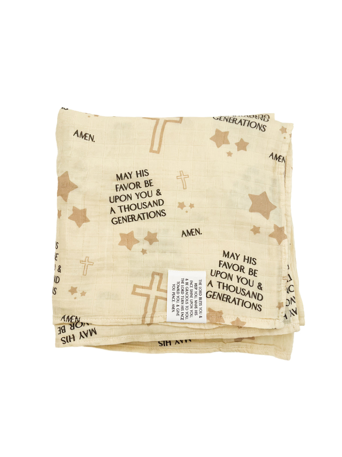 May His Favor Swaddle Blanket