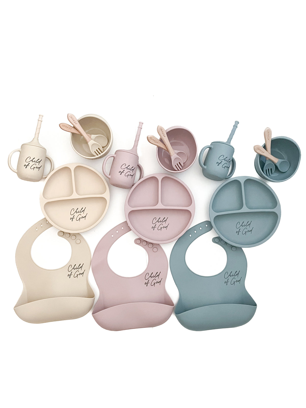 Child of God Silicone Feeding Set