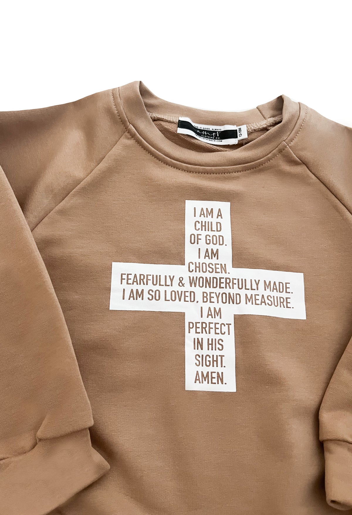 I Am A Child Of God Crewneck Sweater