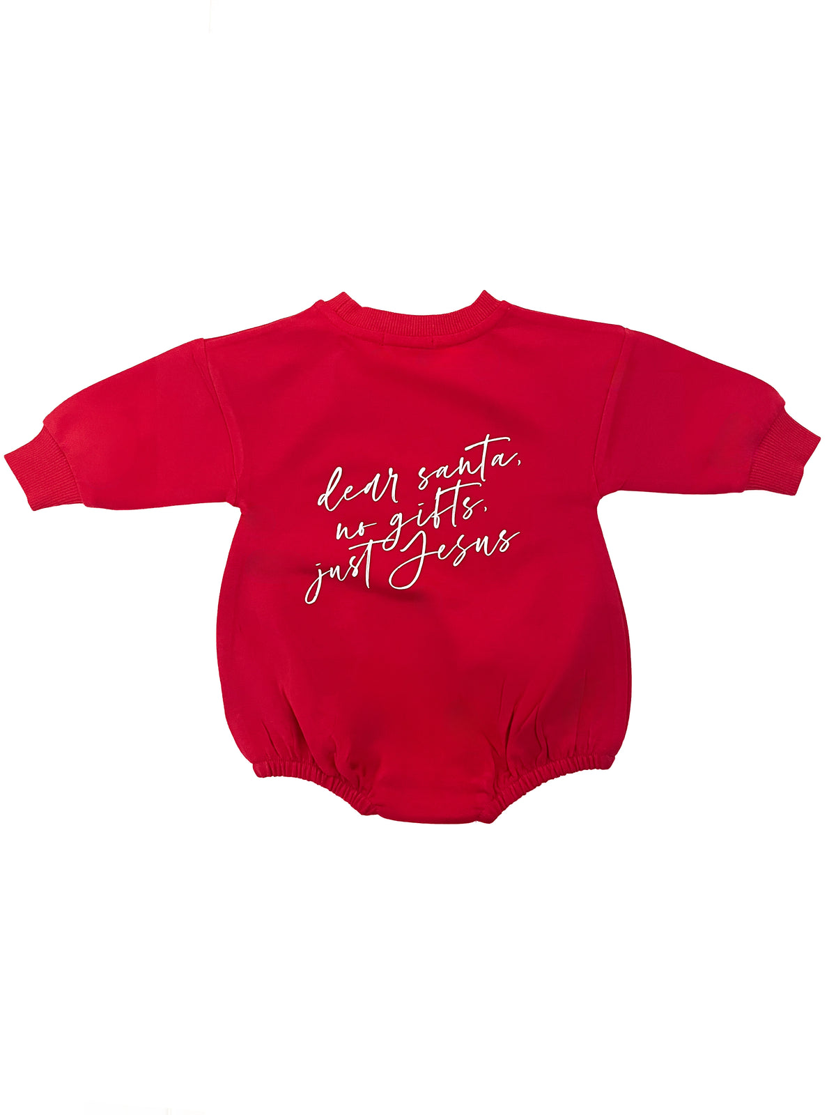 Every Knee Shall Bow Bubble Jumpsuit