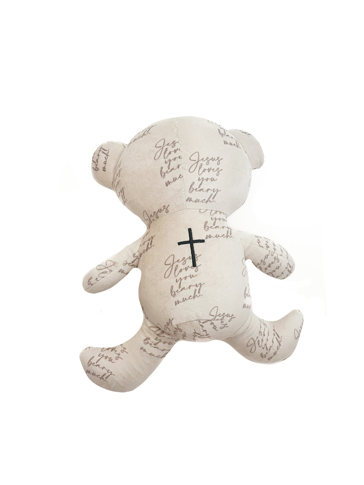 Jesus Loves You Beary Much Bear Stuffy