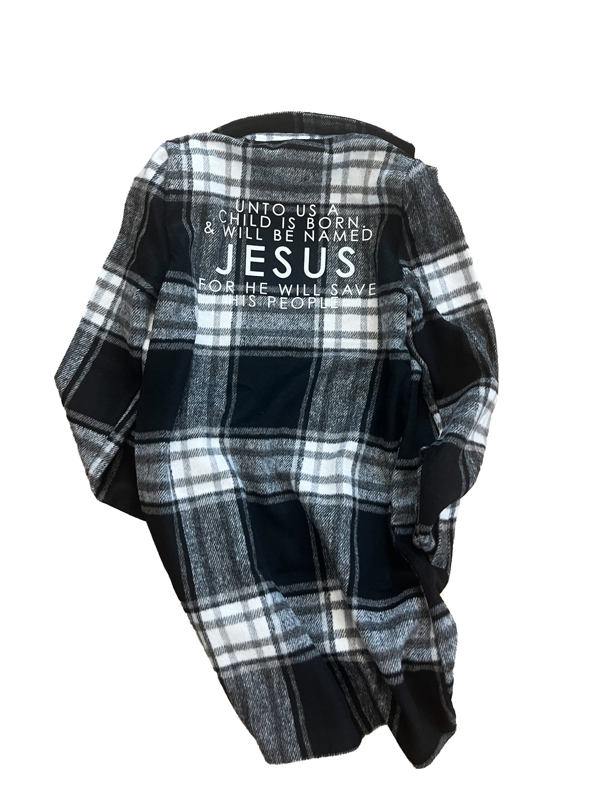 Unto Us Flannel Coat