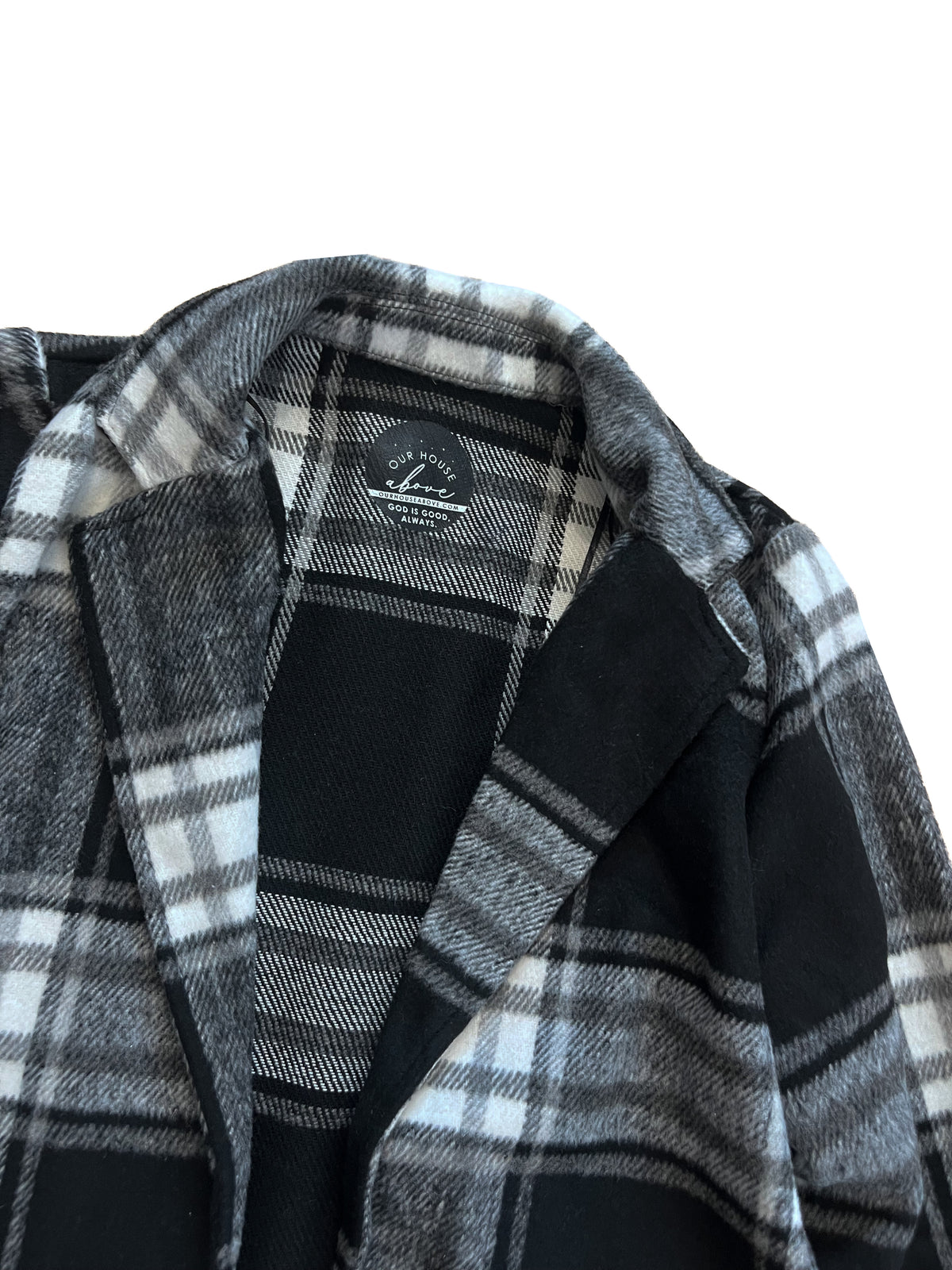 Unto Us Flannel Coat