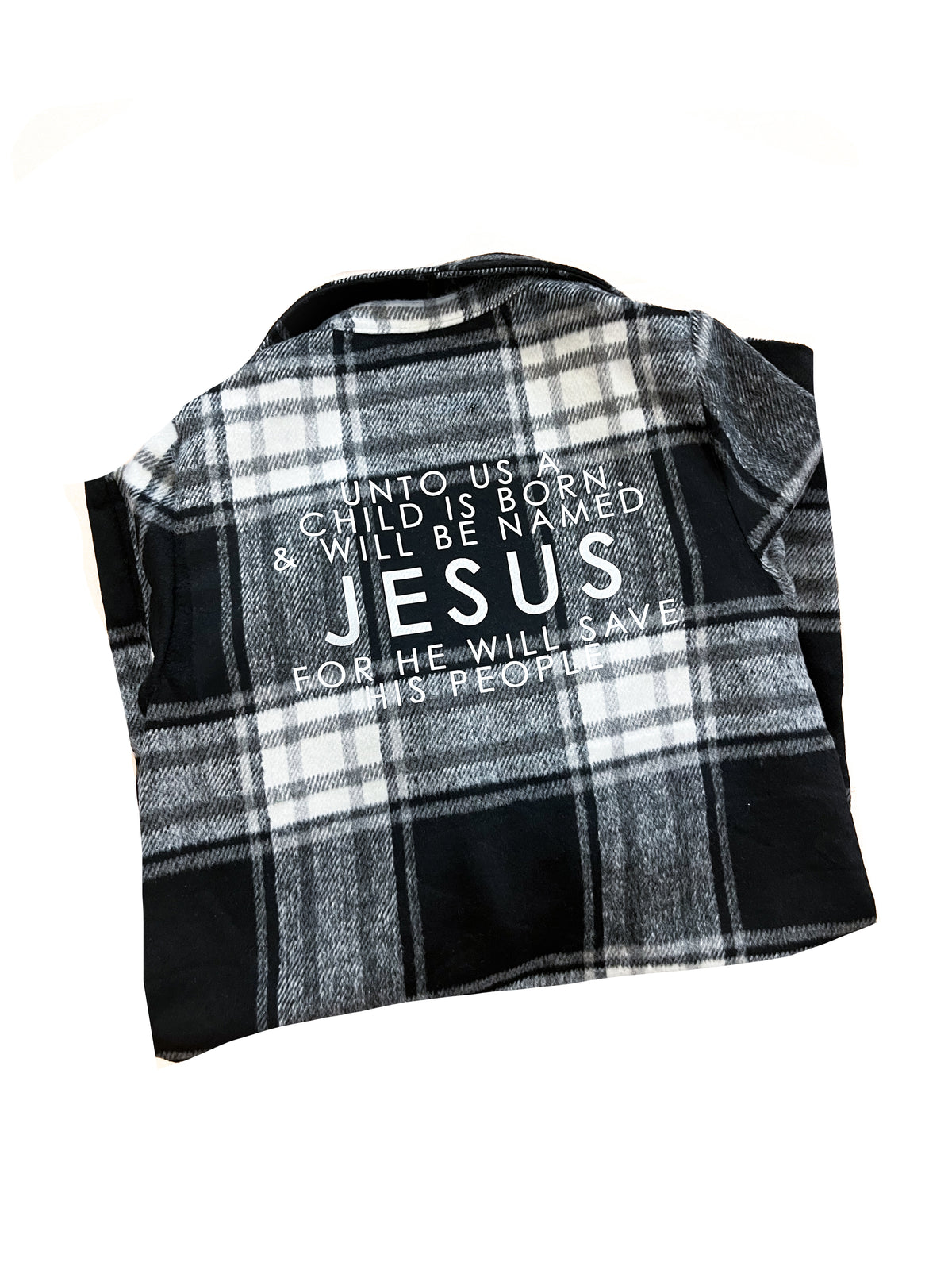Unto Us Flannel Coat