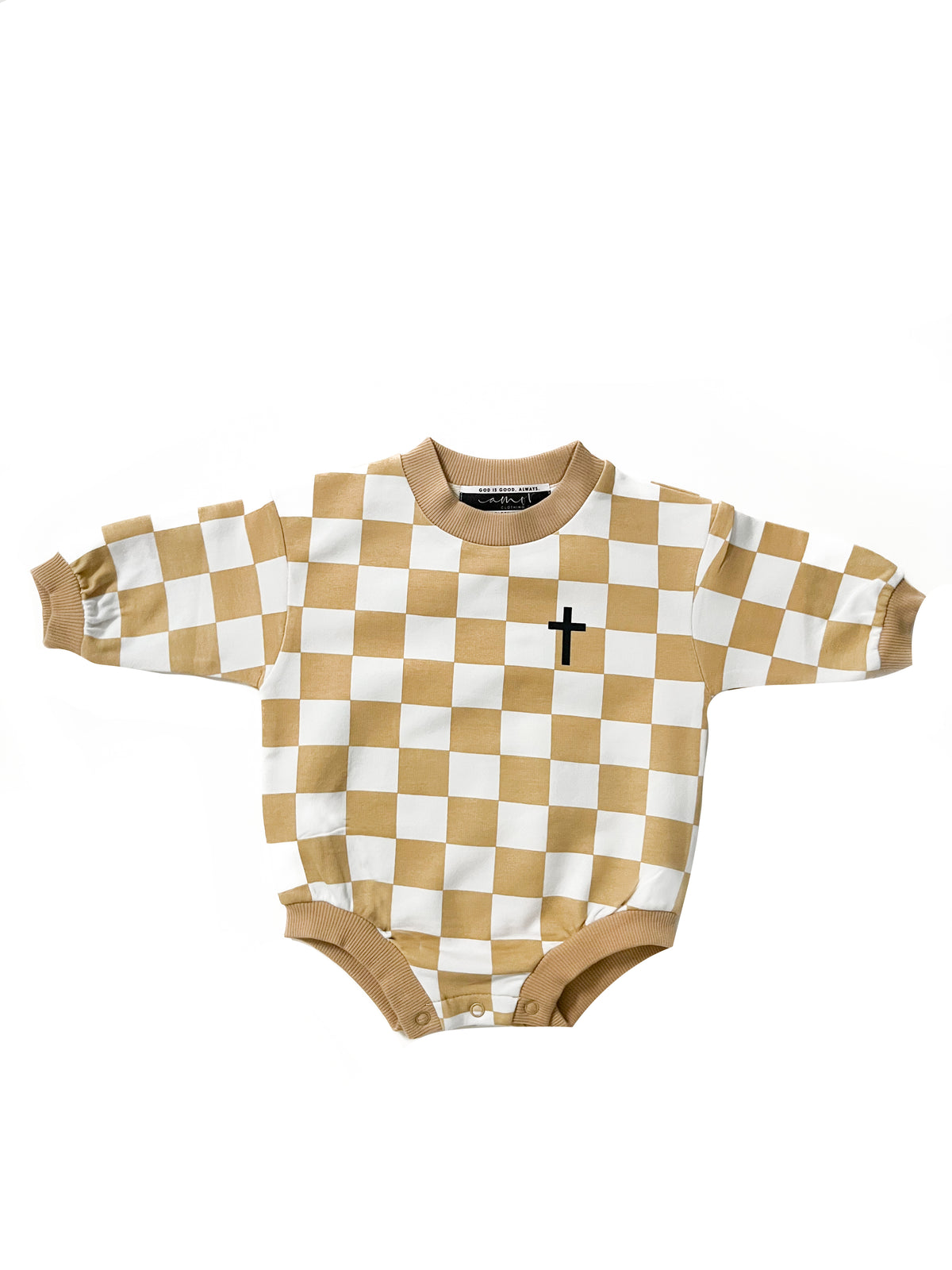 Child of God Checker Bubble Jumpsuit