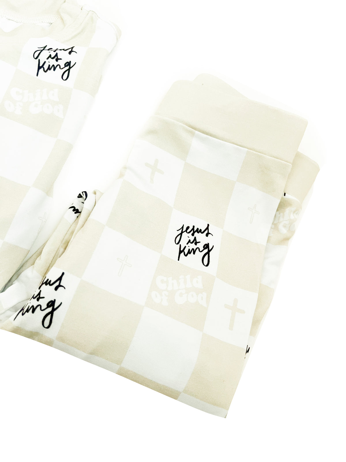 Jesus is King Bamboo 2 Piece Set