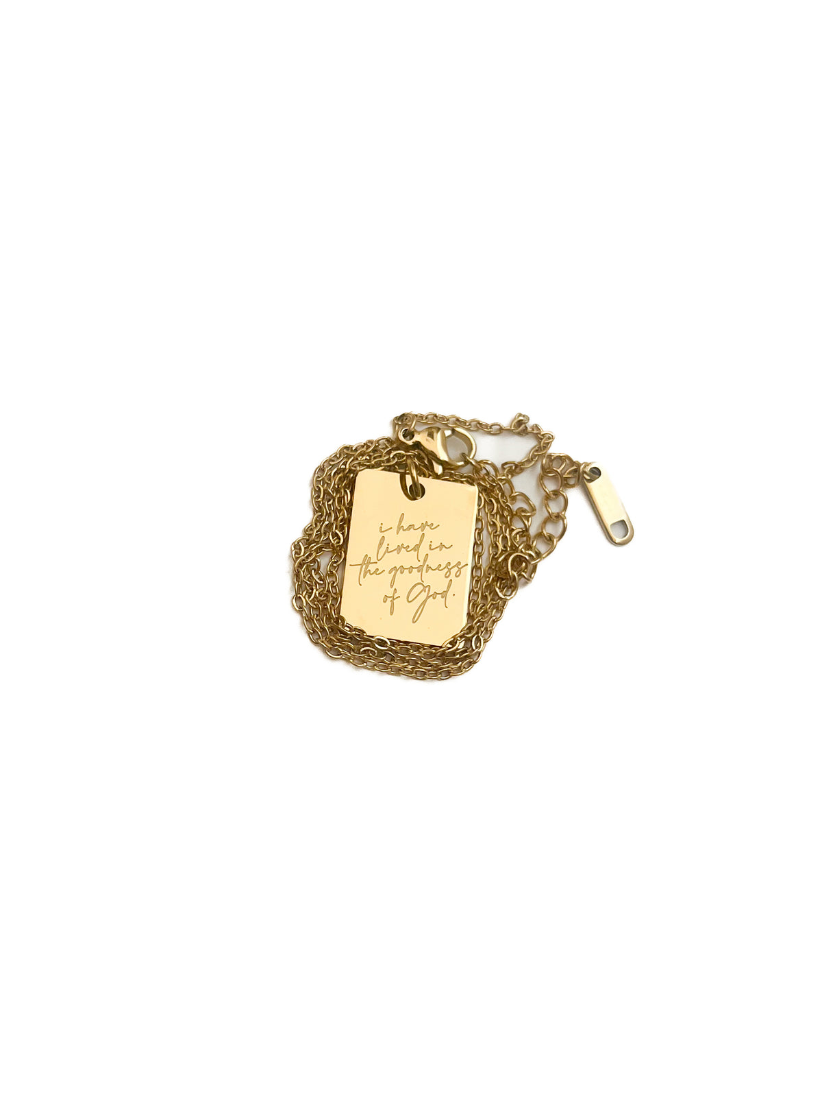 Goodness of God Charm Necklace