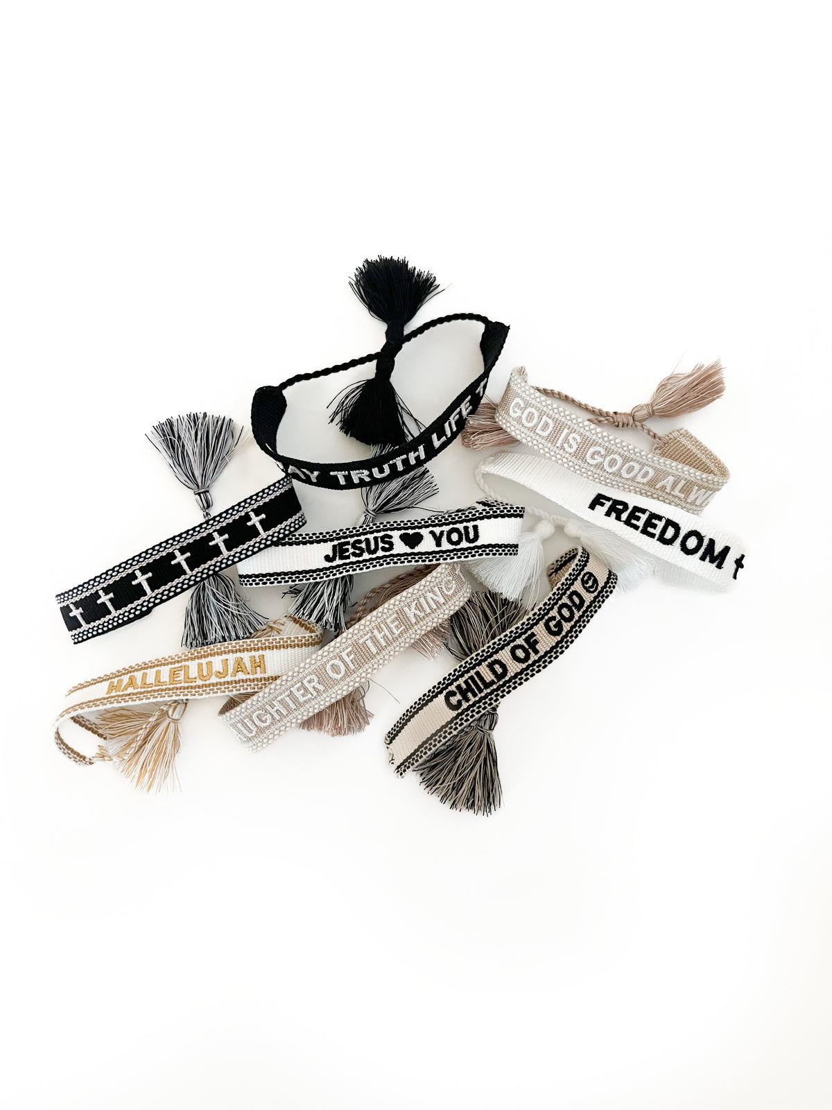 Words of God Woven Bracelet