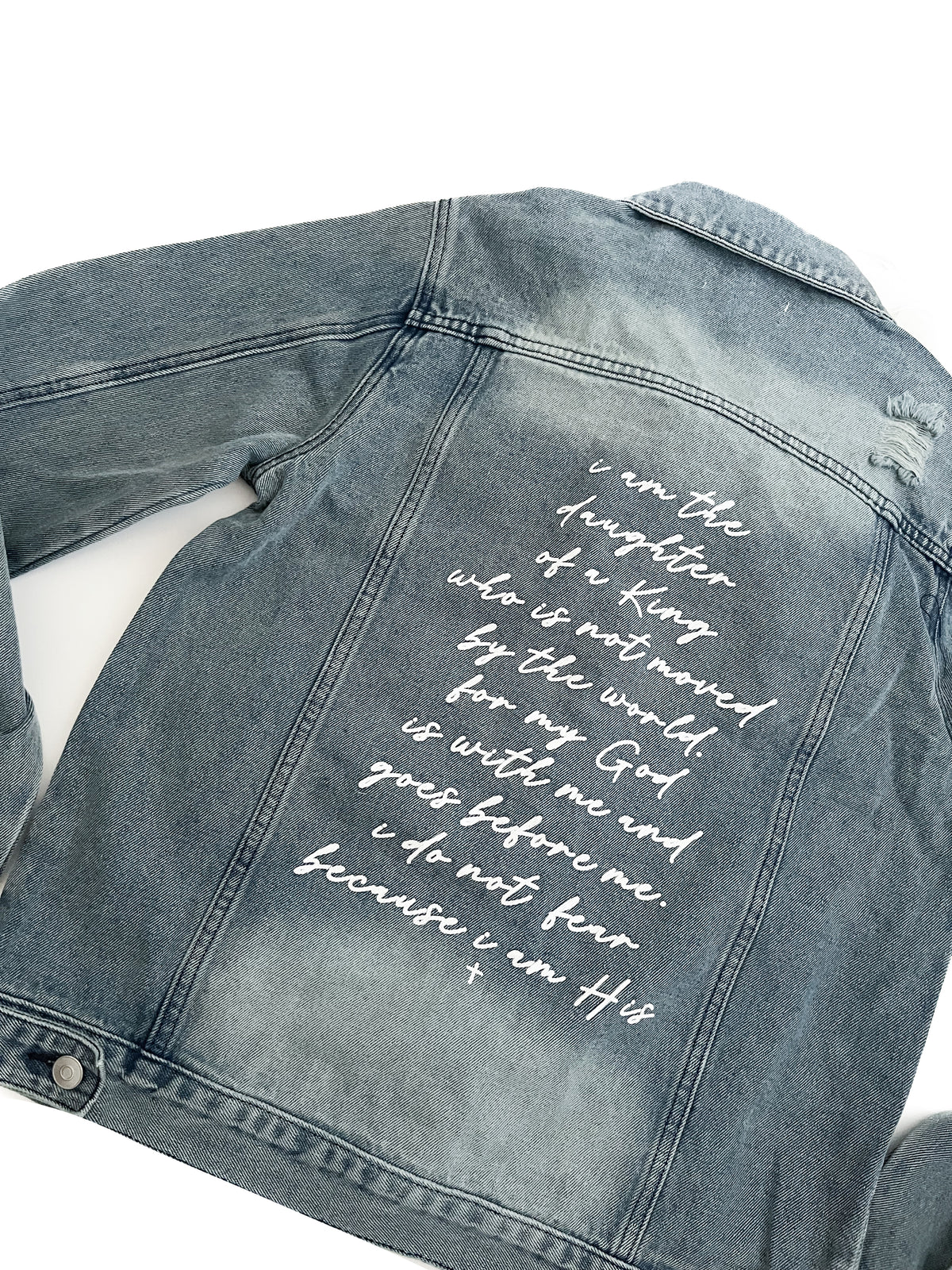 Daughter of the King Denim Jacket