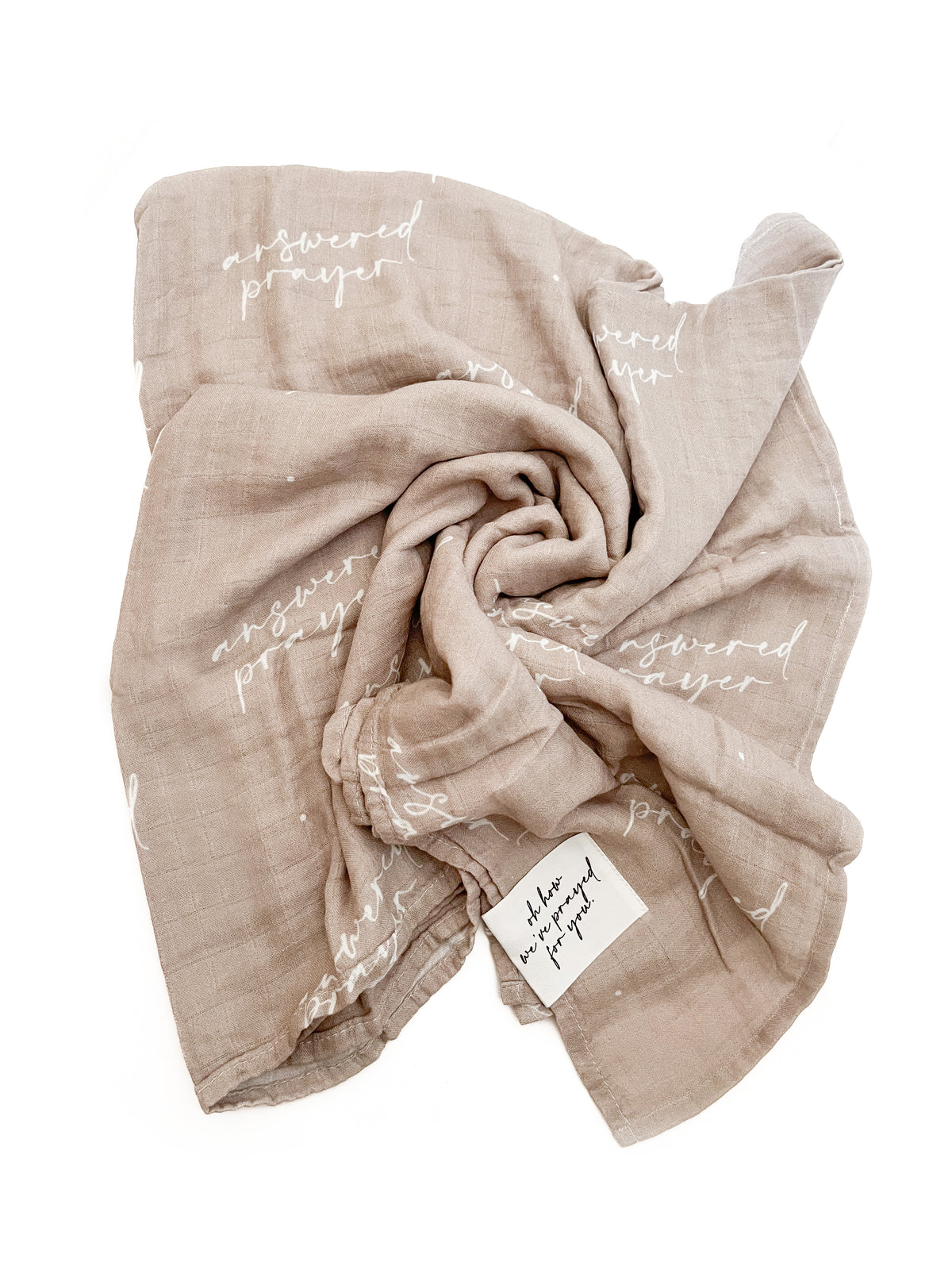 Answered Prayer Swaddle Blanket