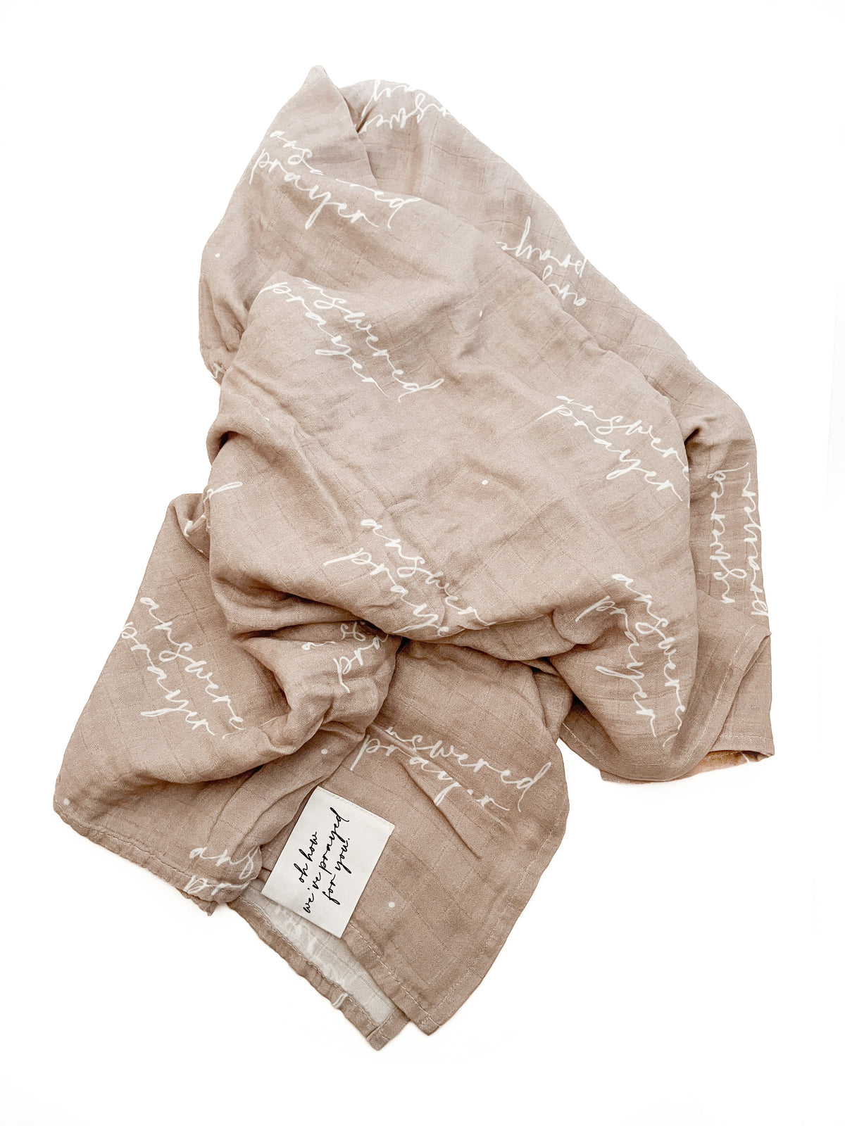 Answered Prayer Swaddle Blanket