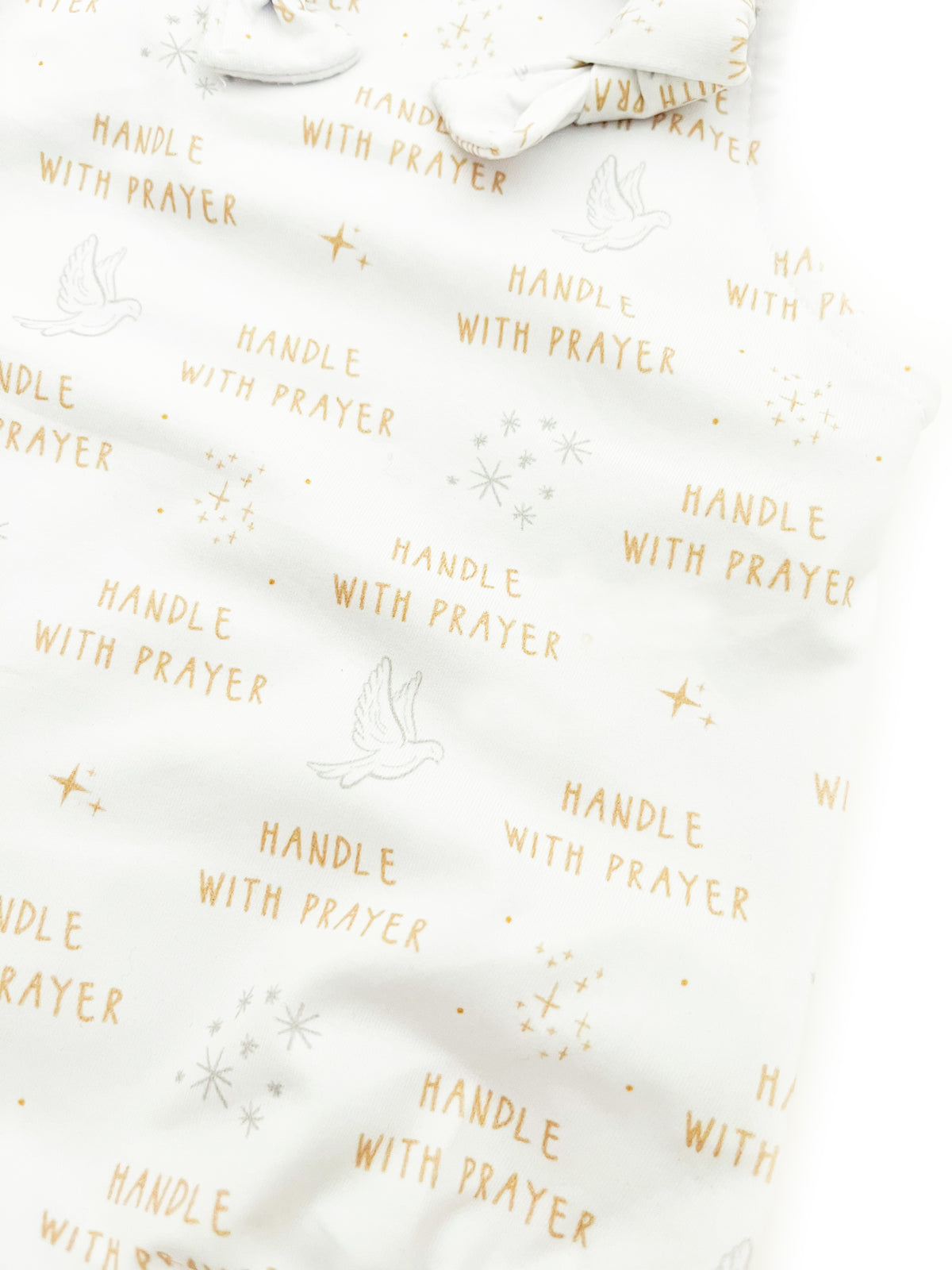 LAST CHANCE*** Handle With Prayer Knotted Jumpsuit