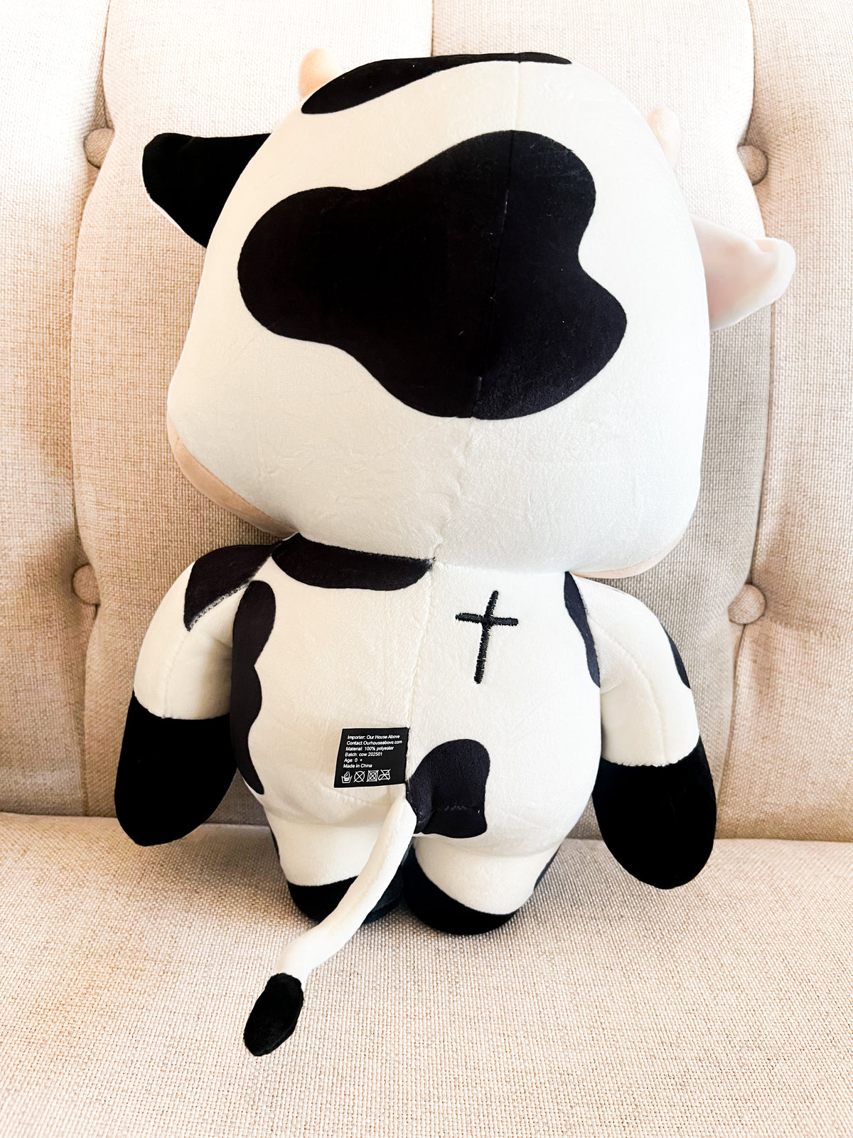 Raised on Milk & Jesus Cow Stuffy