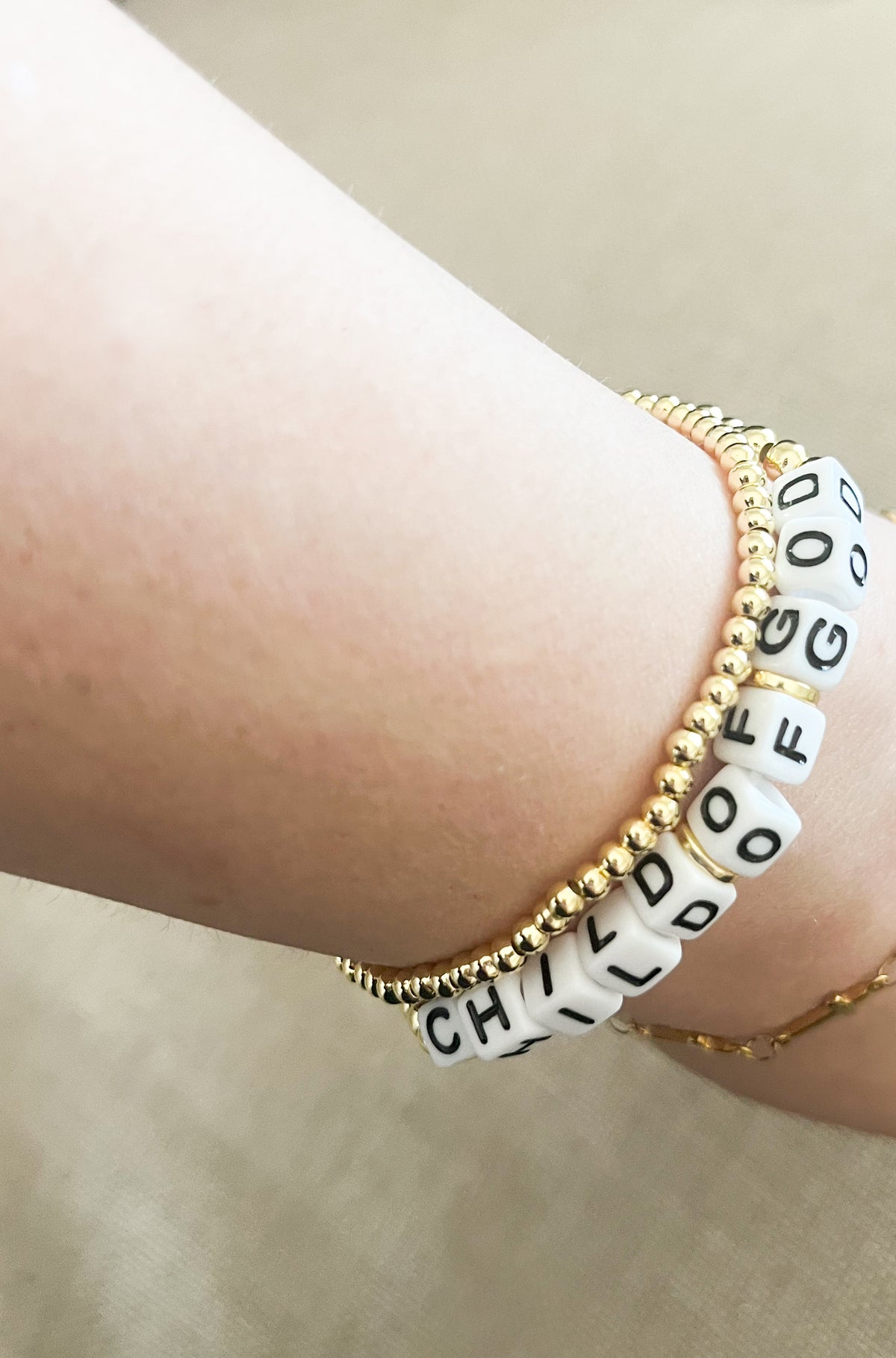 Child of God Bead Bracelets – OUR HOUSE ABOVE - Main Image