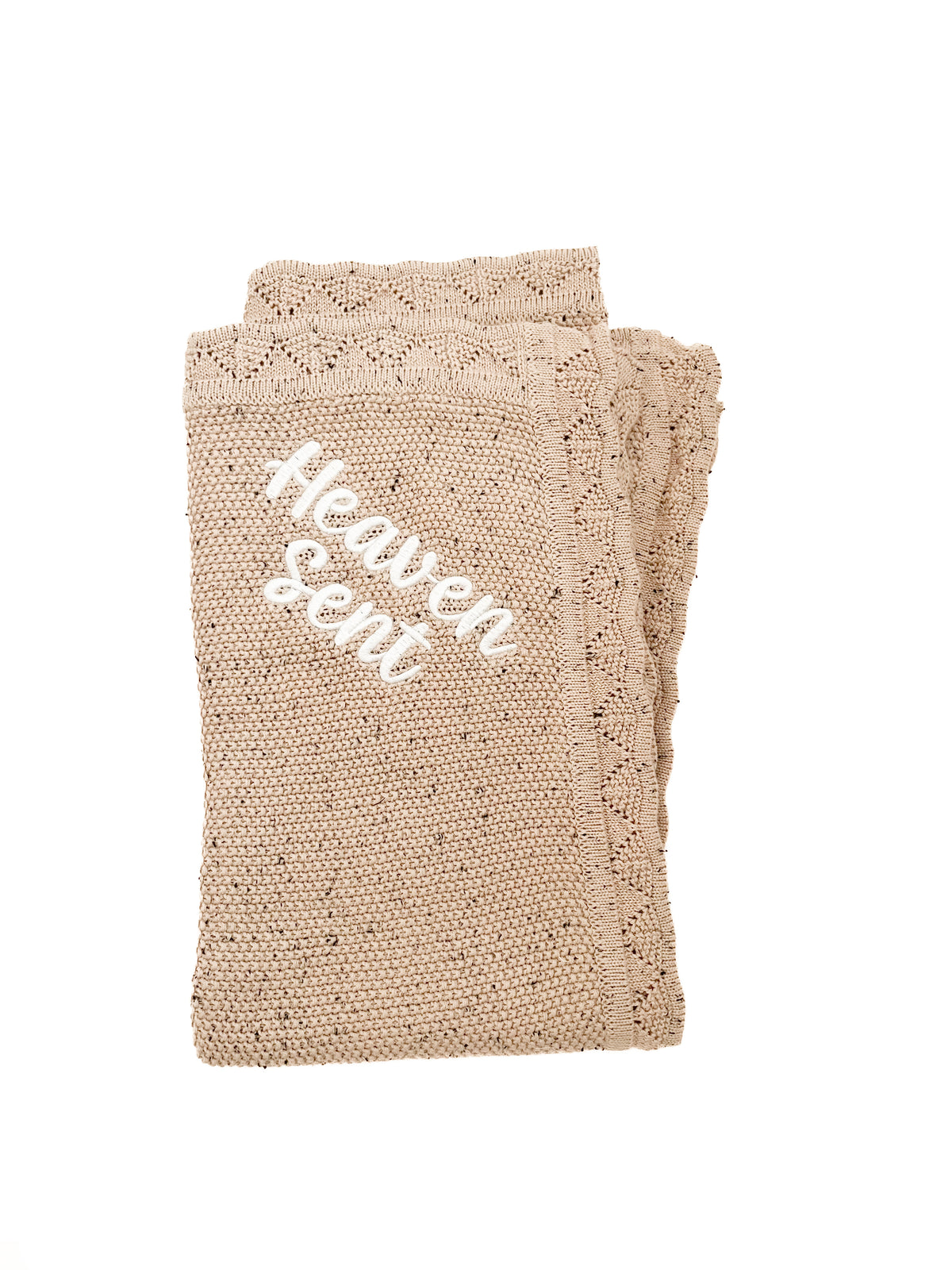 Heaven Sent Knit Blanket