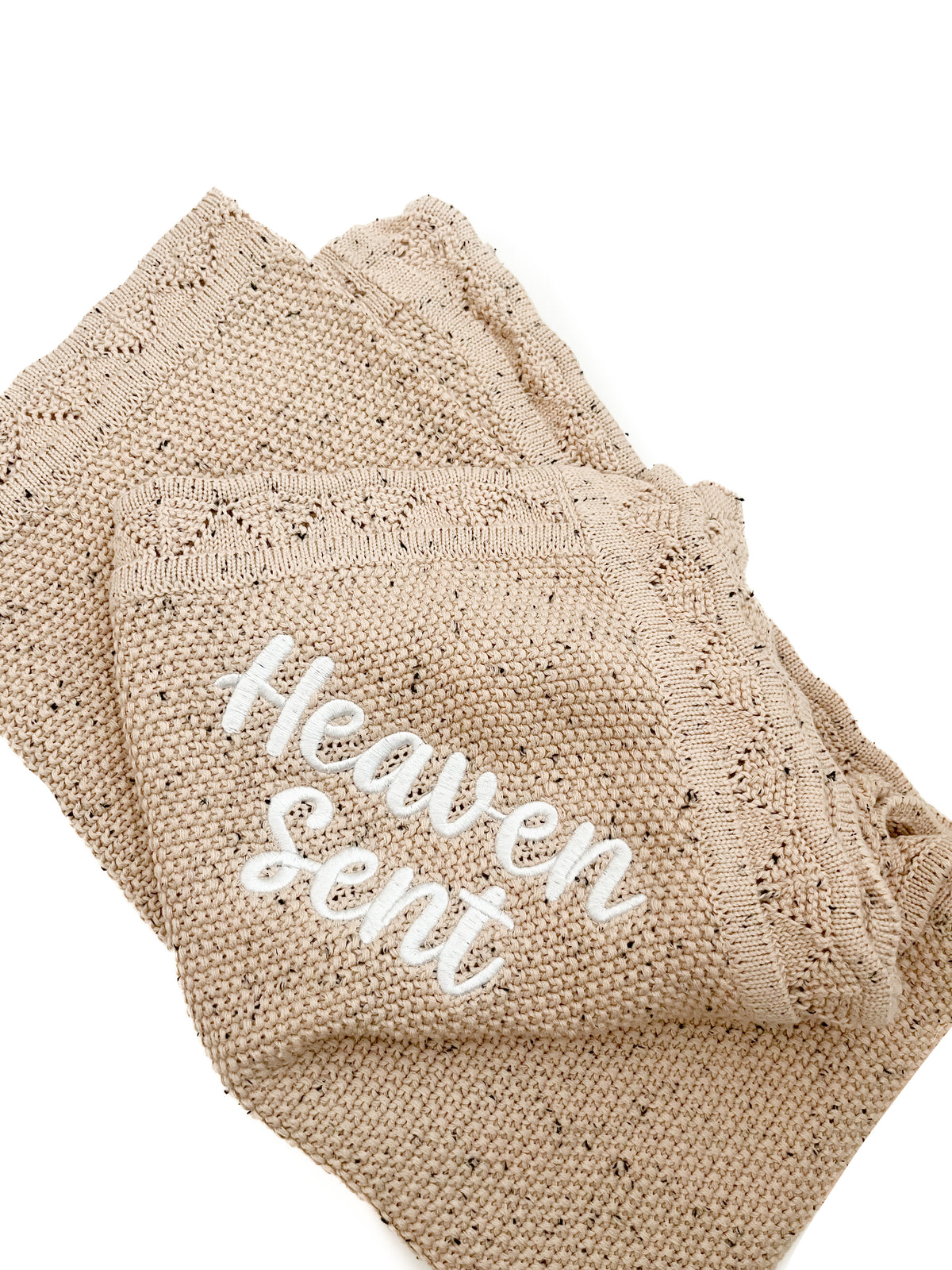 Heaven Sent Knit Blanket