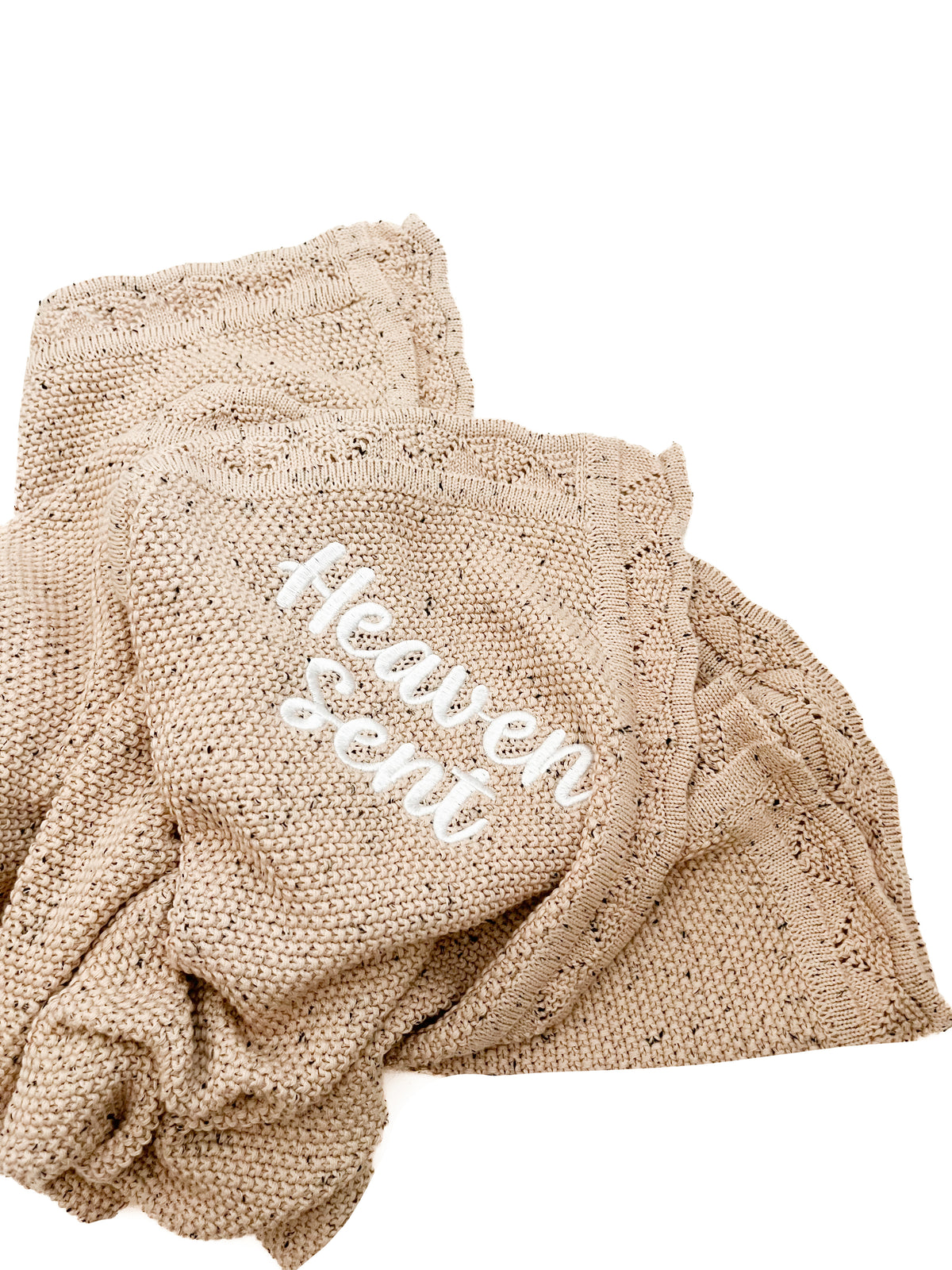 Heaven Sent Knit Blanket