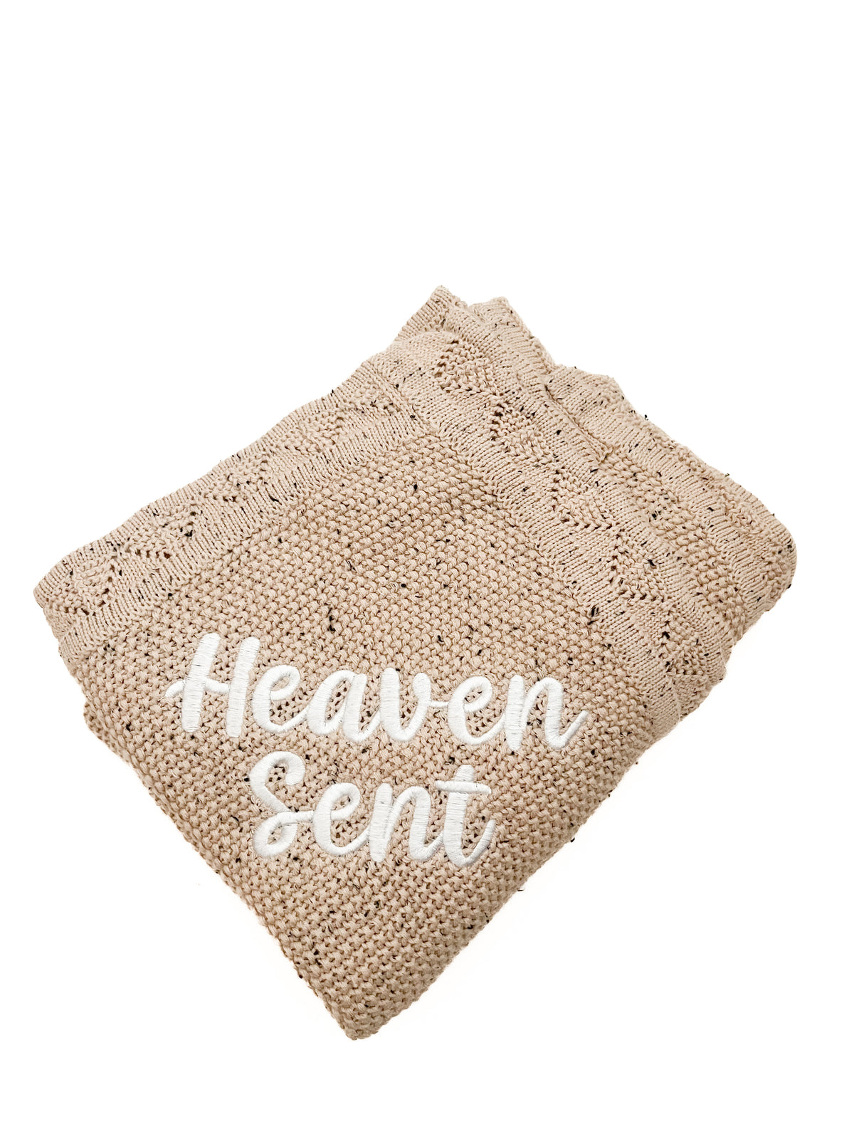 Heaven Sent Knit Blanket