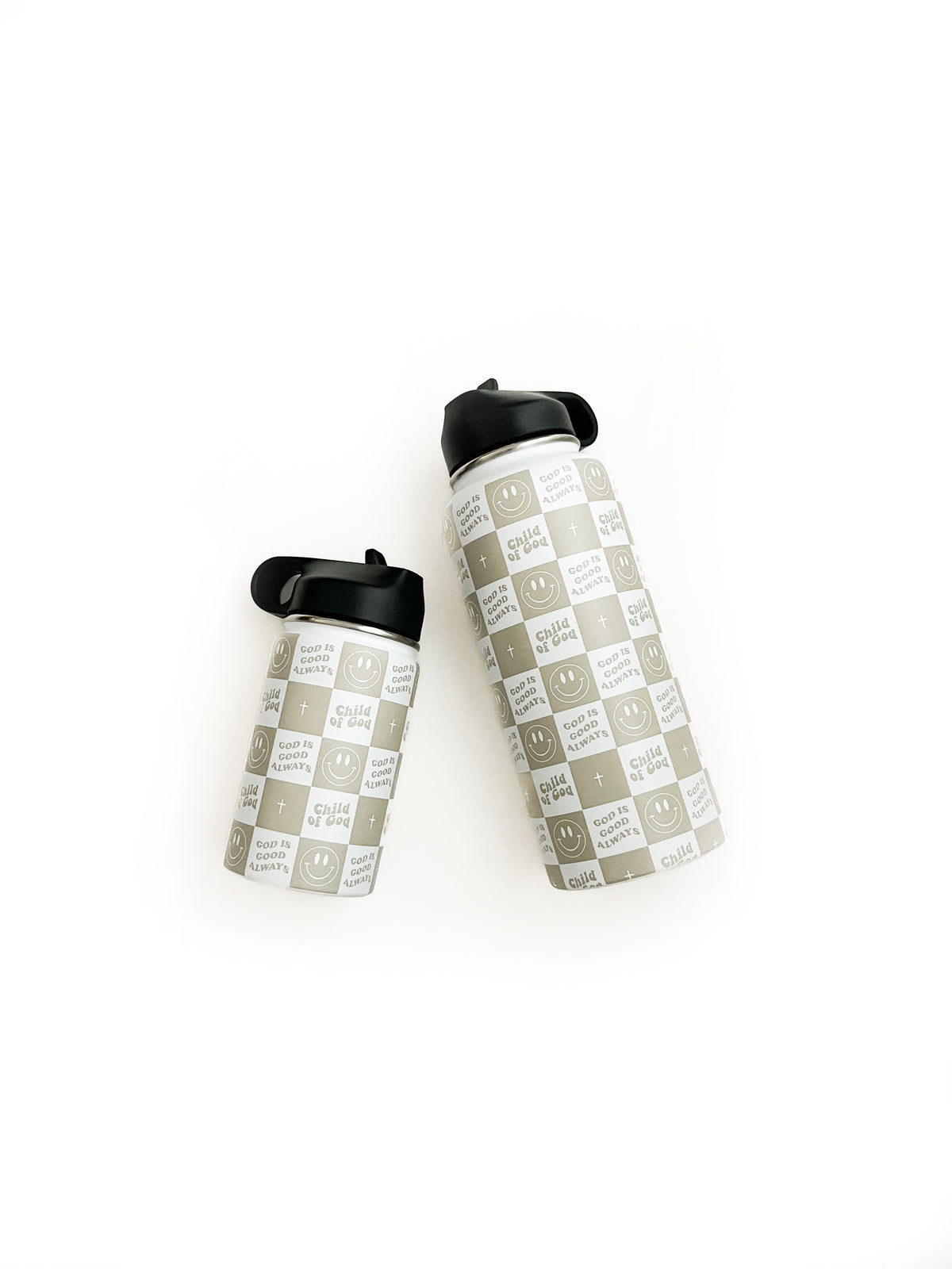 Checkered Child of God Tumbler