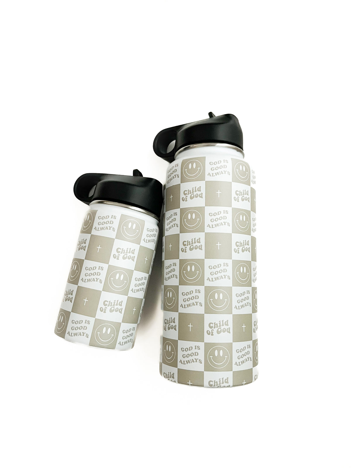 Checkered Child of God Tumbler