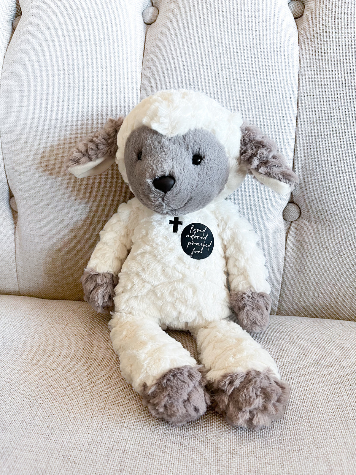 Loved, Adored & Prayed For Lamb Stuffy